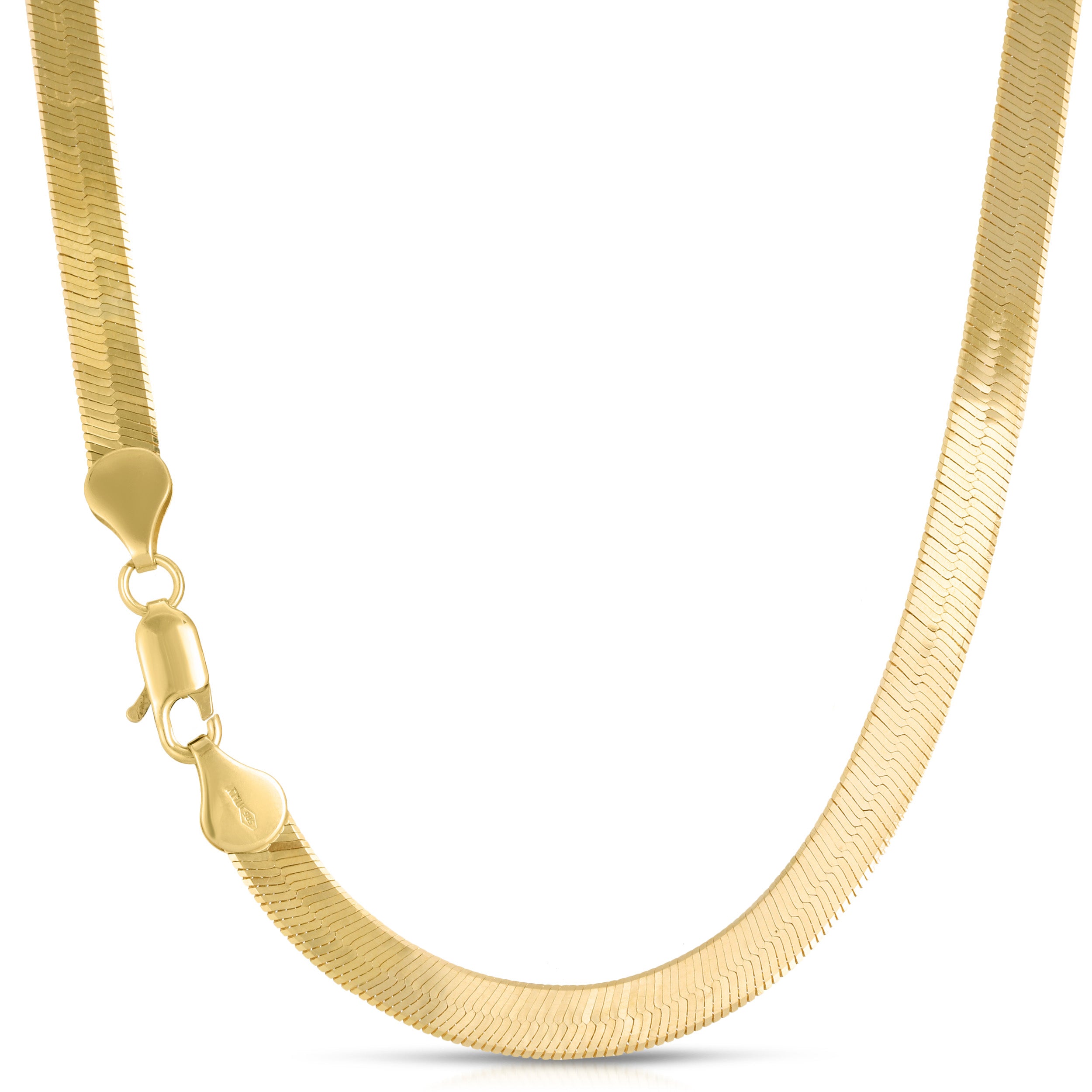 4.0MM Herringbone Chain - Saints Gold Co.