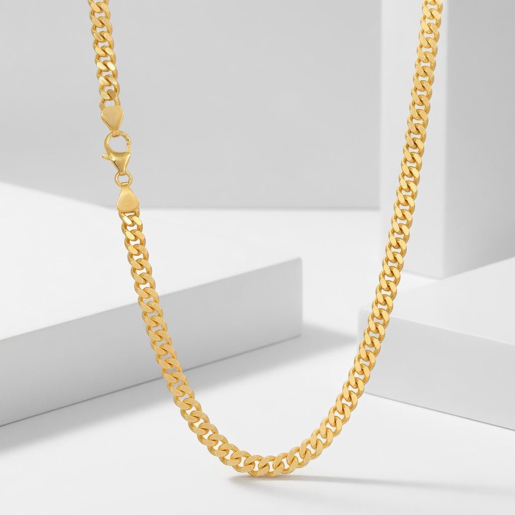 14K Box Bracelet (Diamond Cut) - Saints Gold Co.