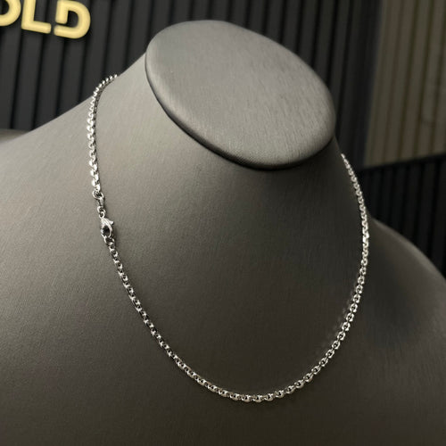 3.2MM Knife Edge Rolo Chain (Platinum 950)