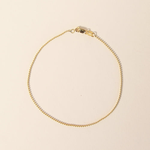 1.2MM Ball Chain Anklet