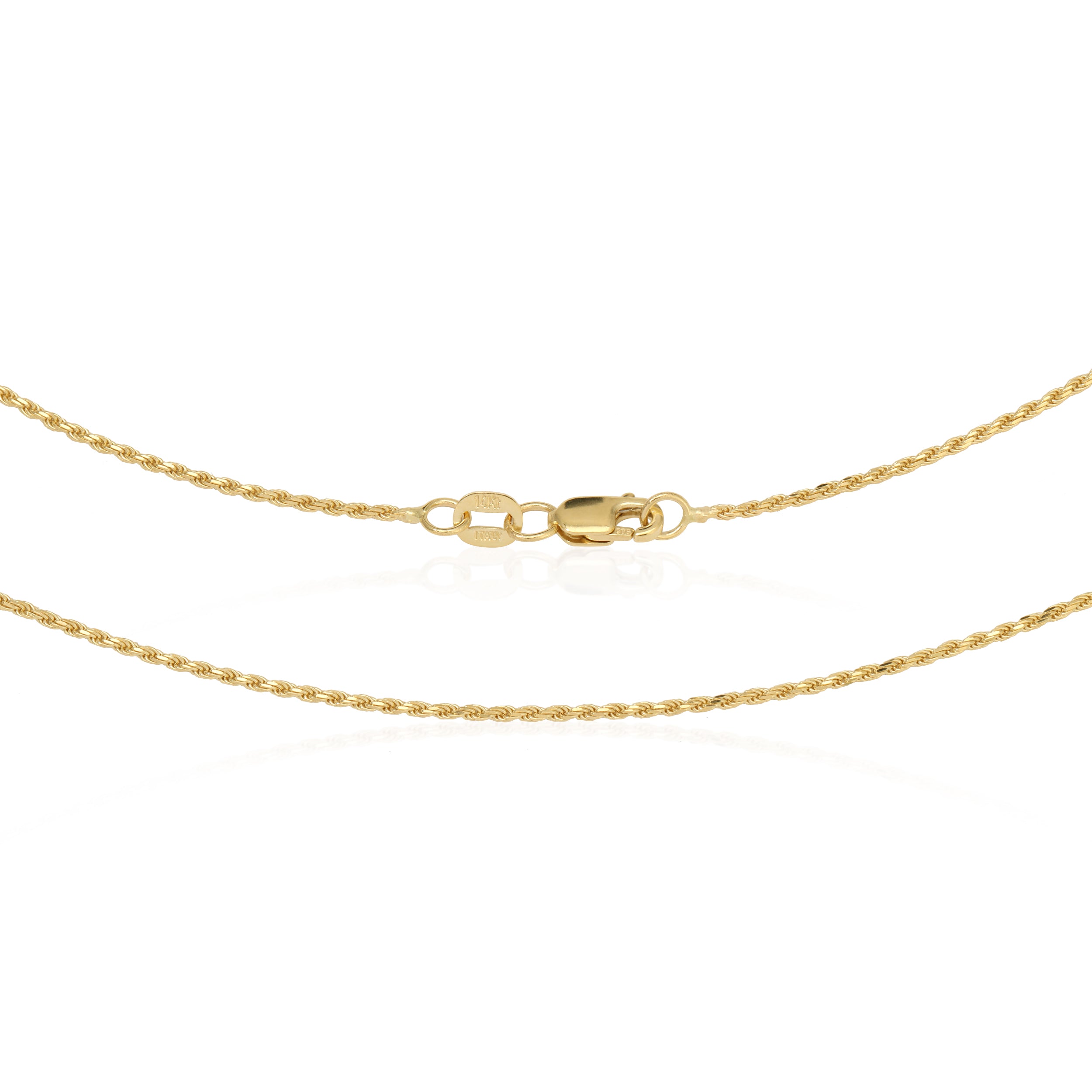 1.0MM Rope Chain (Diamond Cut)