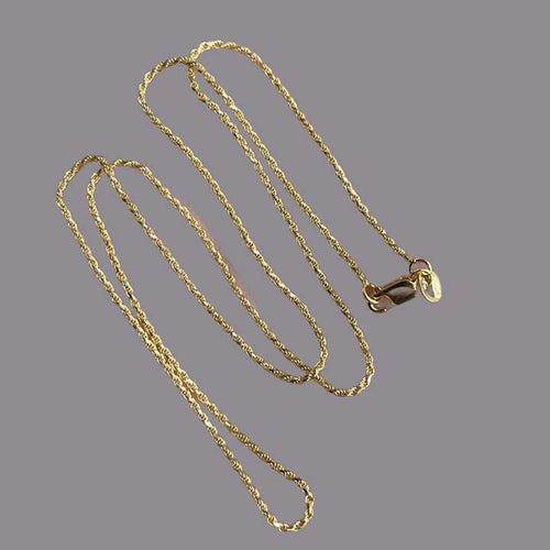 1.0MM Rope Chain (Diamond Cut)