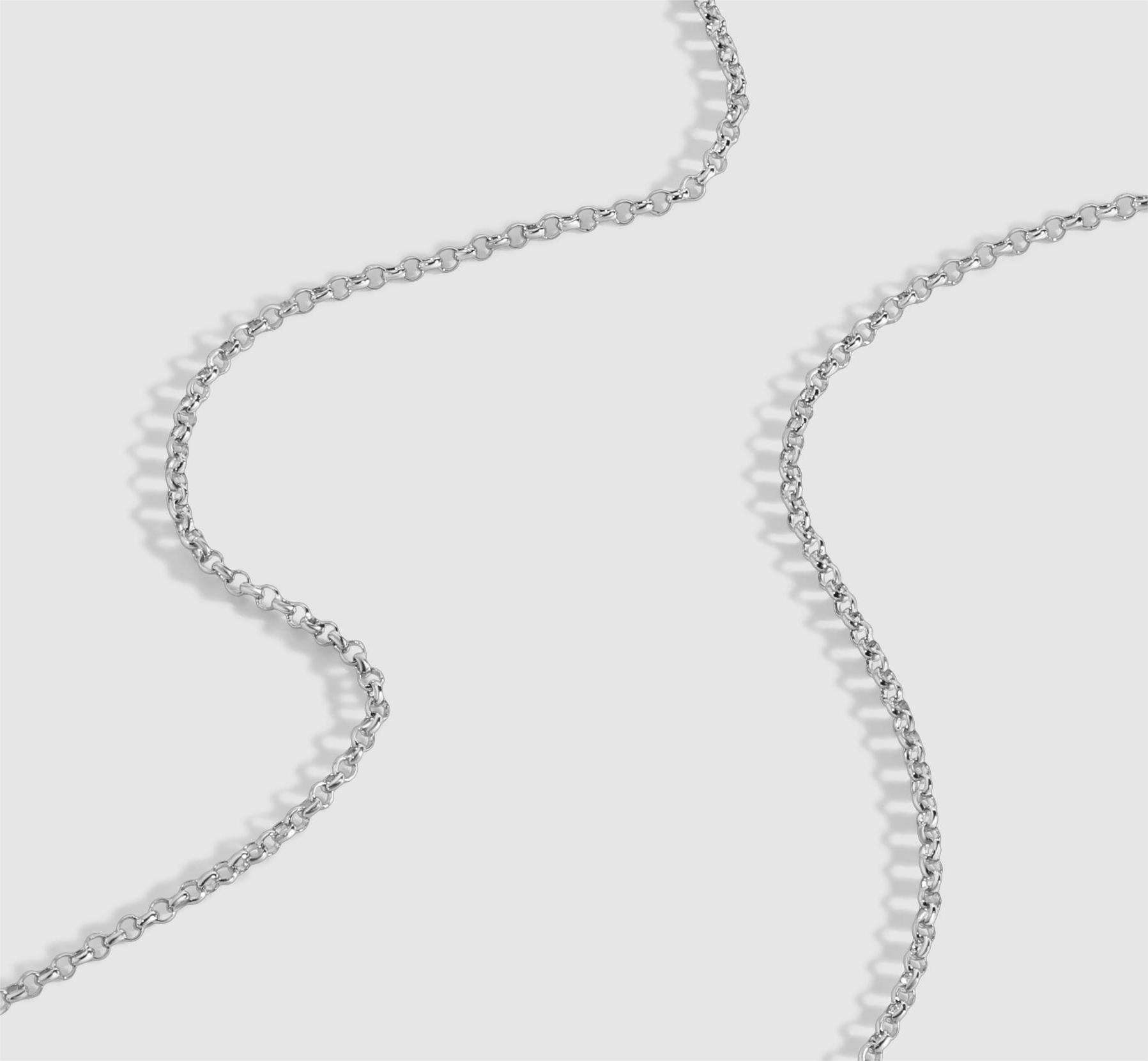 1.5MM Rolo Chain (Platinum)