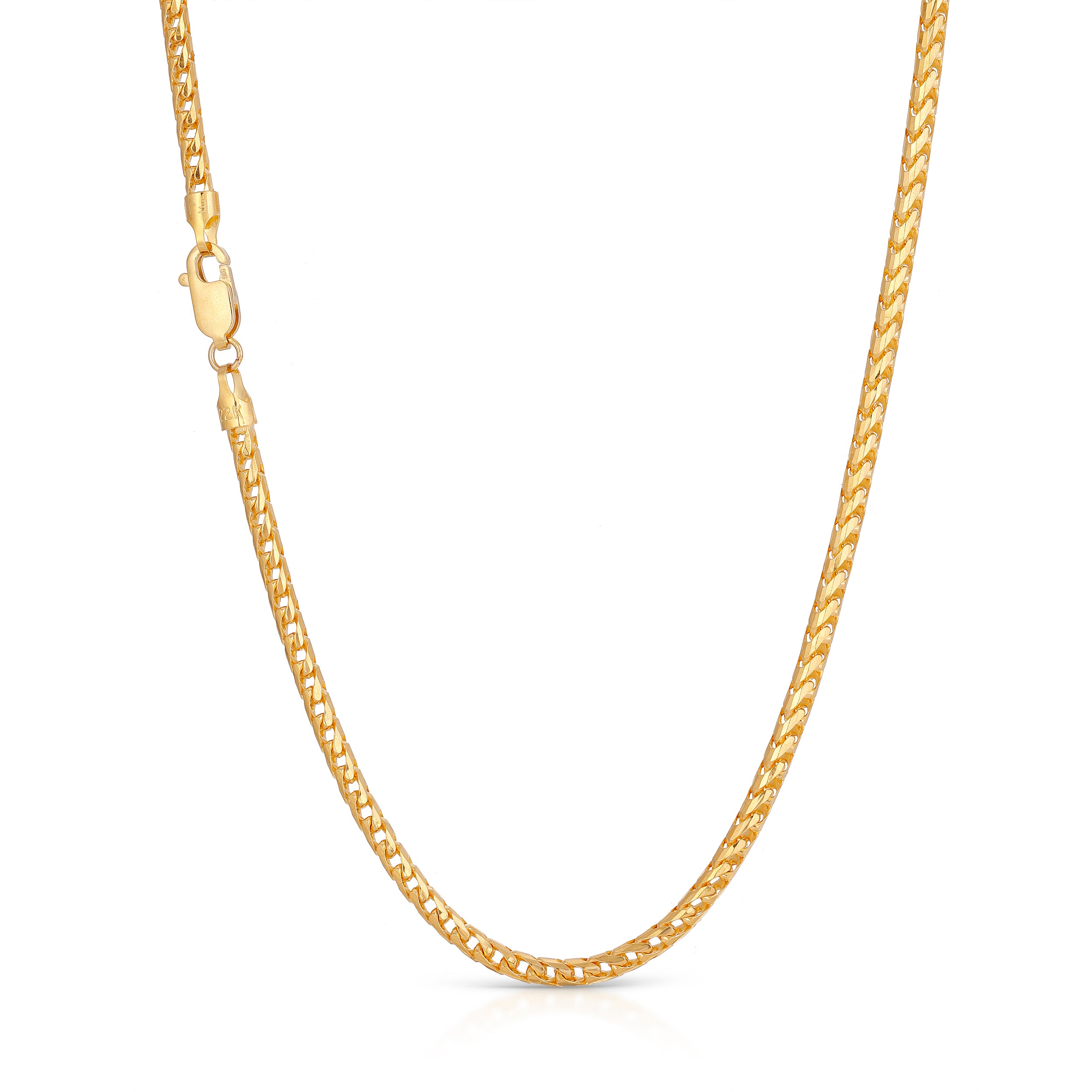2.5MM Franco Chain (Diamond Cut) - Saints Gold Co.