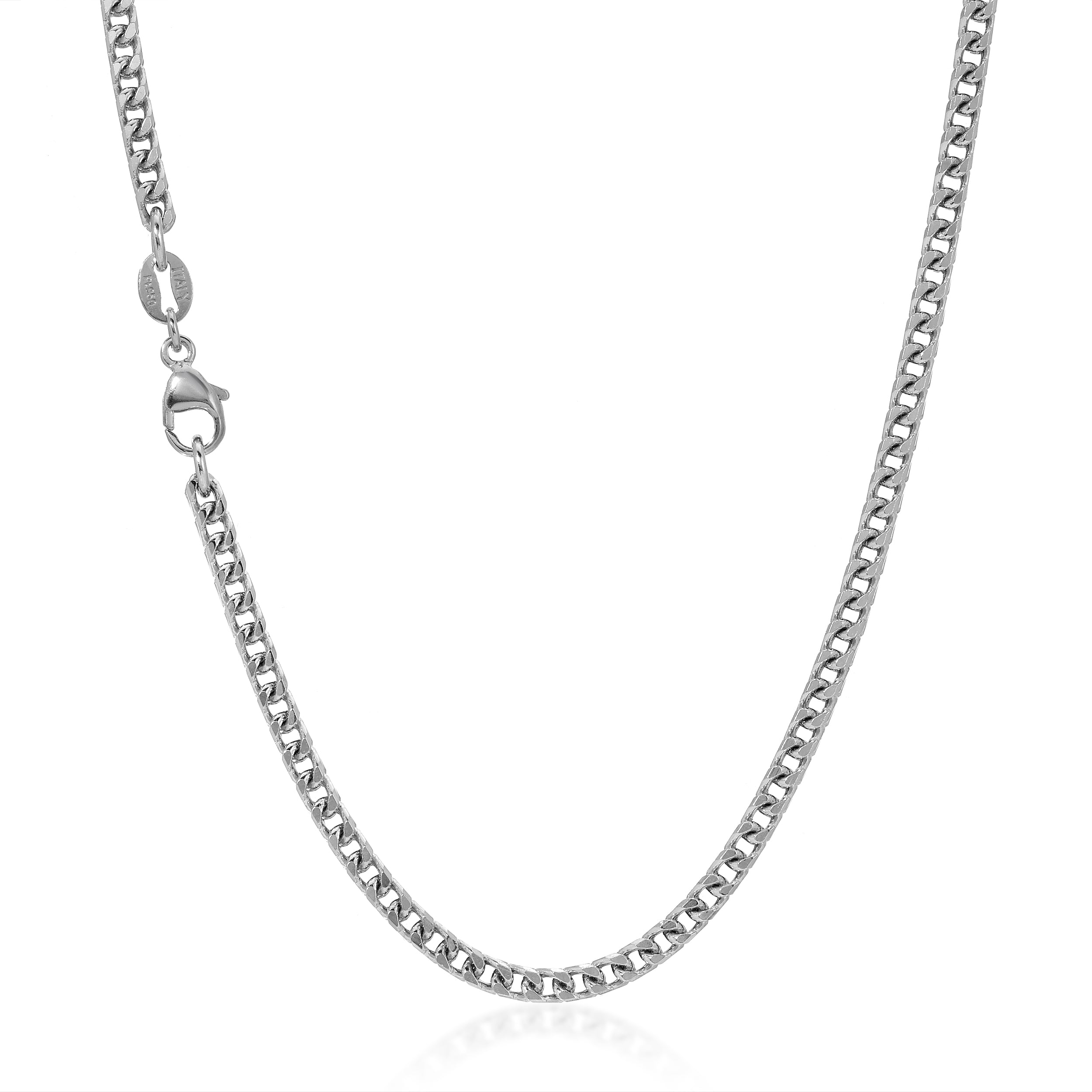 2.0MM Plain Franco Chain (Platinum 950)