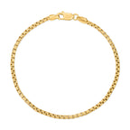 2.0MM Box Bracelet (Diamond Cut) - Saints Gold Co.