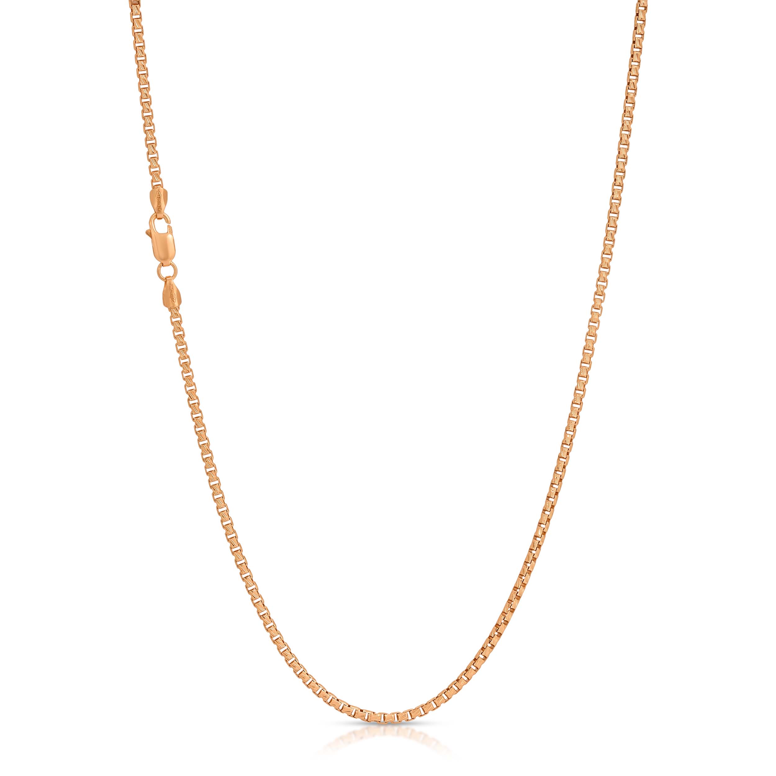 2.0MM Box Chain (Diamond Cut) - Saints Gold Co.