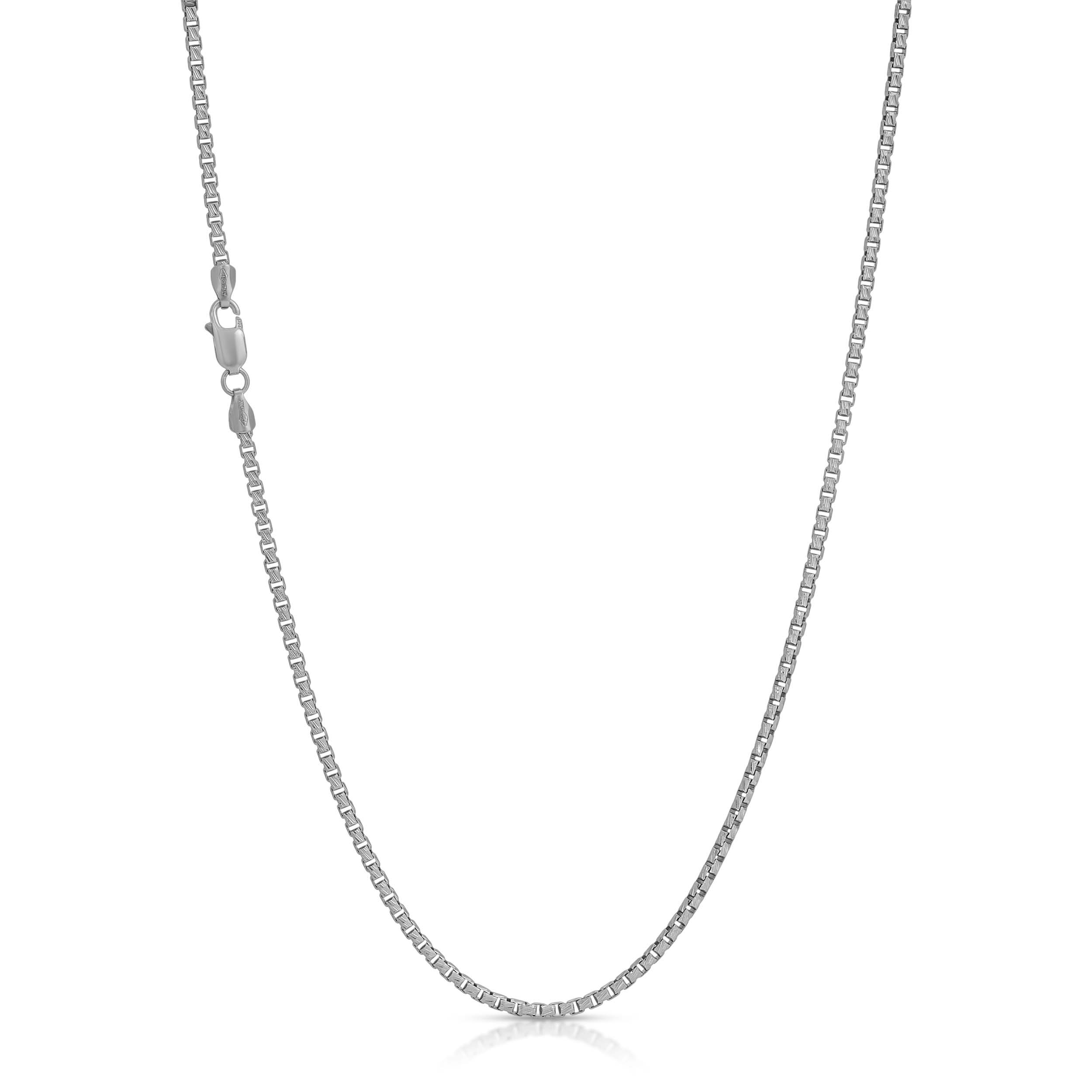 2.0MM Box Chain (Diamond Cut) - Saints Gold Co.