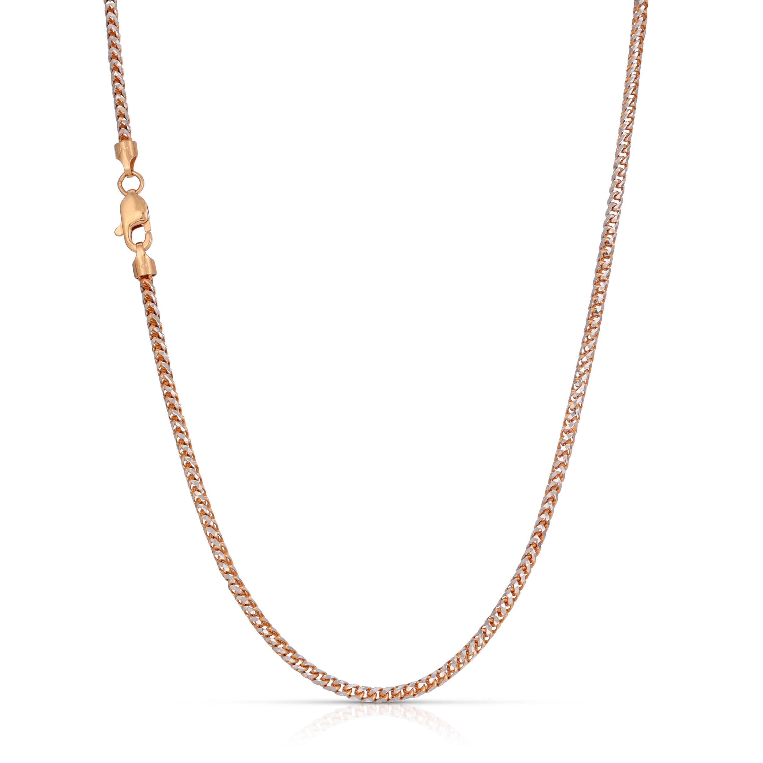 2.5MM Saint Franco Chain (Prism Cut) - Saints Gold Co.