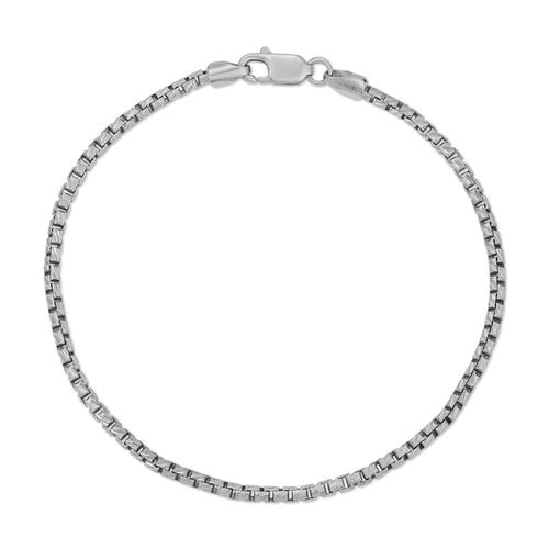 2.0MM Box Bracelet (Diamond Cut) - Saints Gold Co.