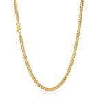 3.5MM Concave Curb Chain - Saints Gold Co.