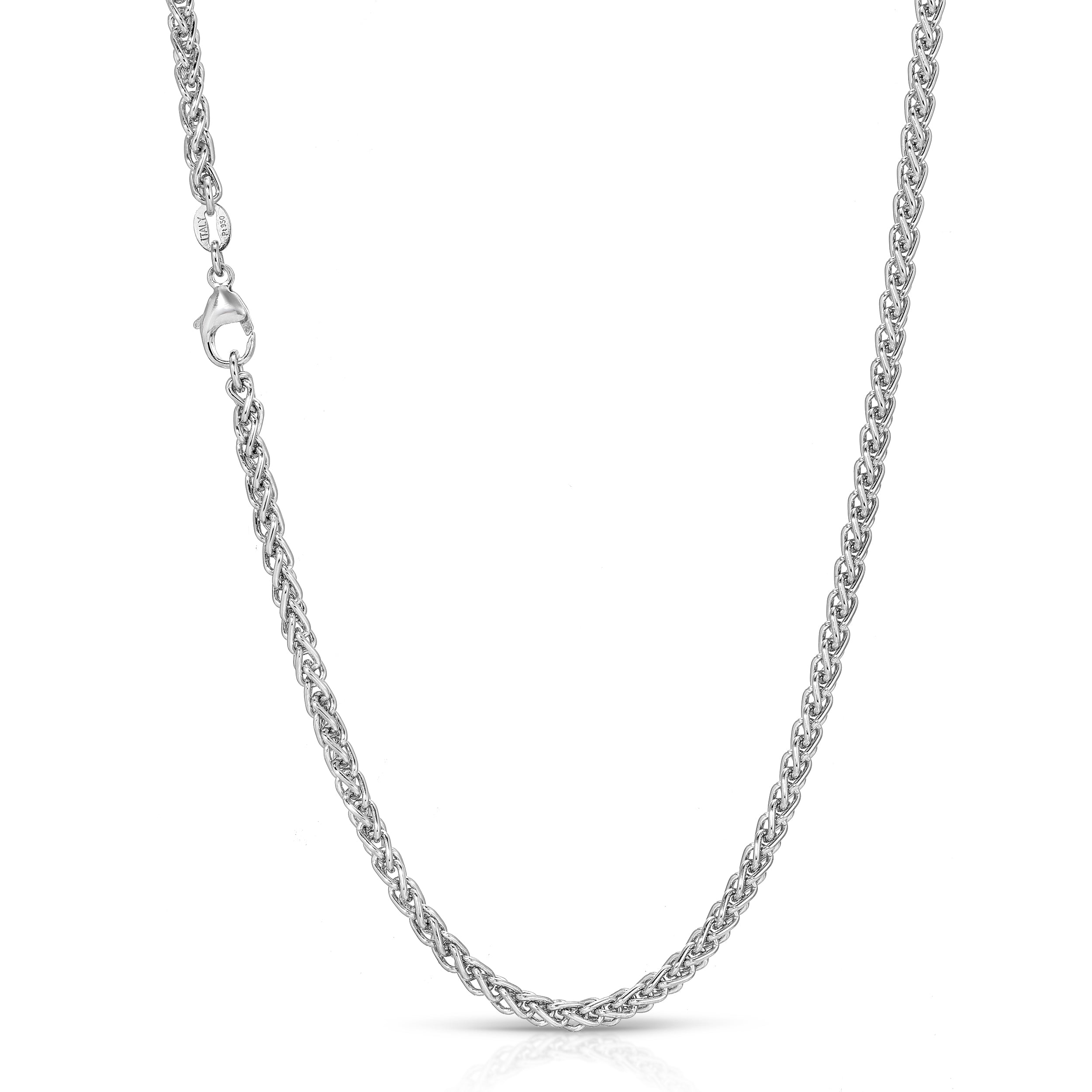 3.5MM Wheat Chain (Platinum 950)