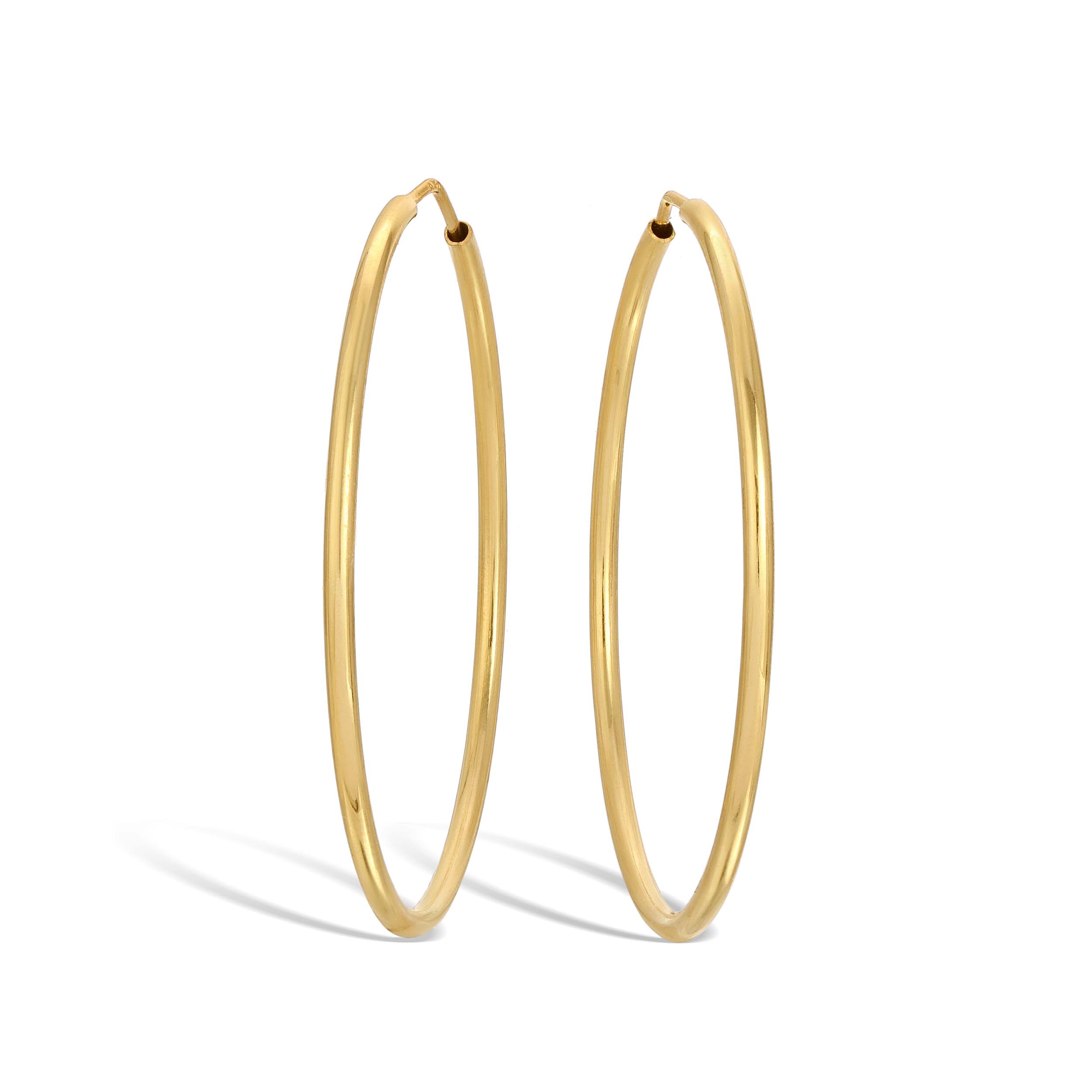 2.0MM High Polished Endless Hoops