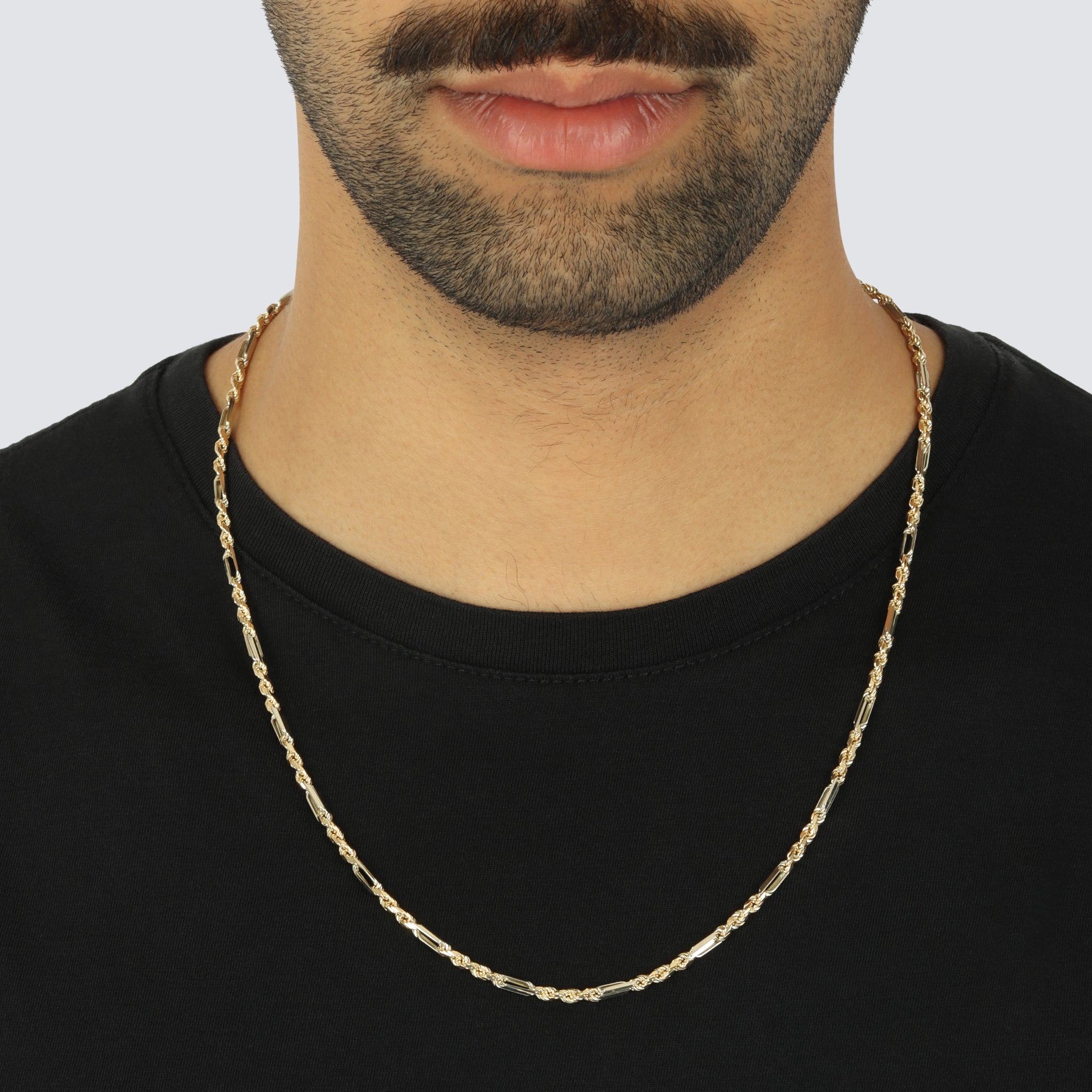 3.0MM Milano Chain Two-Tone