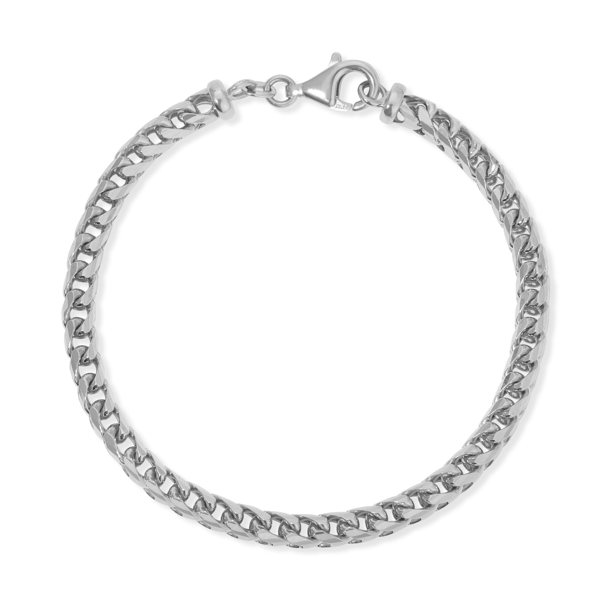 4.5MM Franco Bracelet (Diamond Cut) - Saints Gold Co.