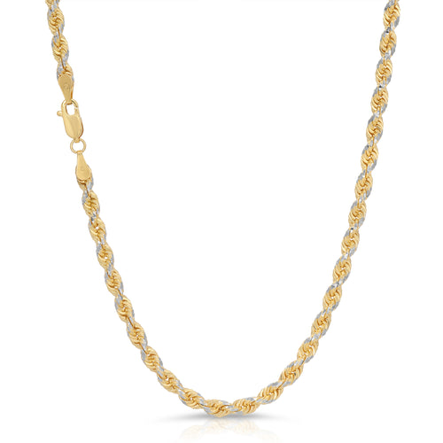 4.2MM Rope Chain (Prism cut) - Saints Gold Co.