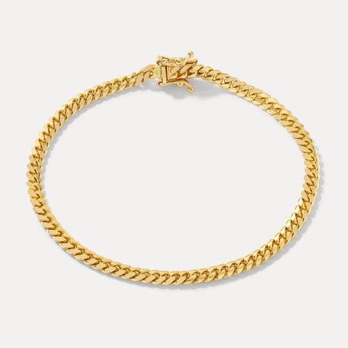 4.0MM Miami Cuban Bracelet - Saints Gold Co.