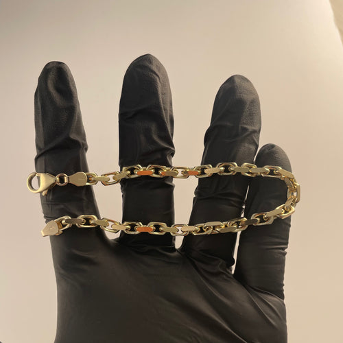4.0MM New Power Link Bracelet - Saints Gold Co.