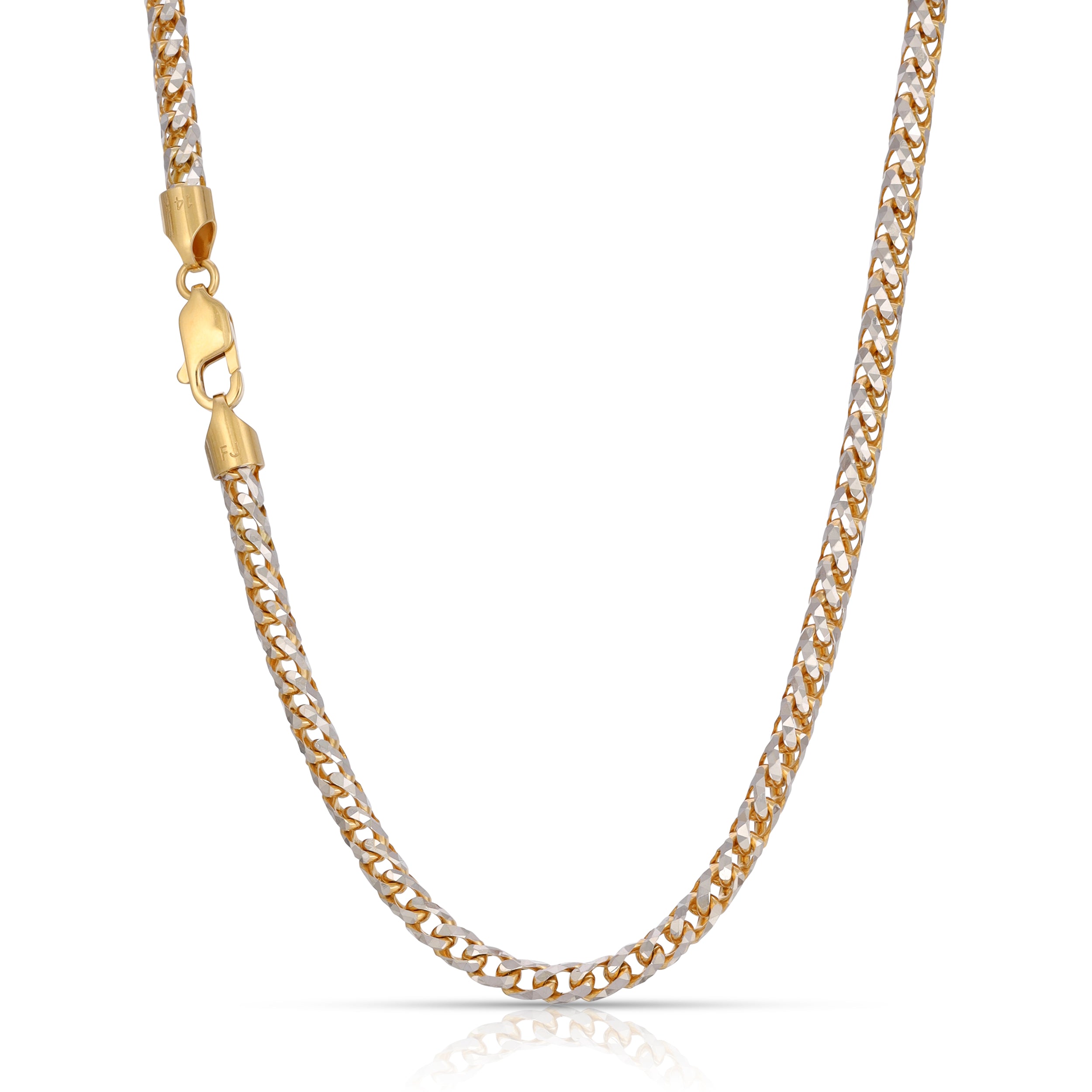 4.0MM Saint Franco Chain (Prism Cut) - Saints Gold Co.