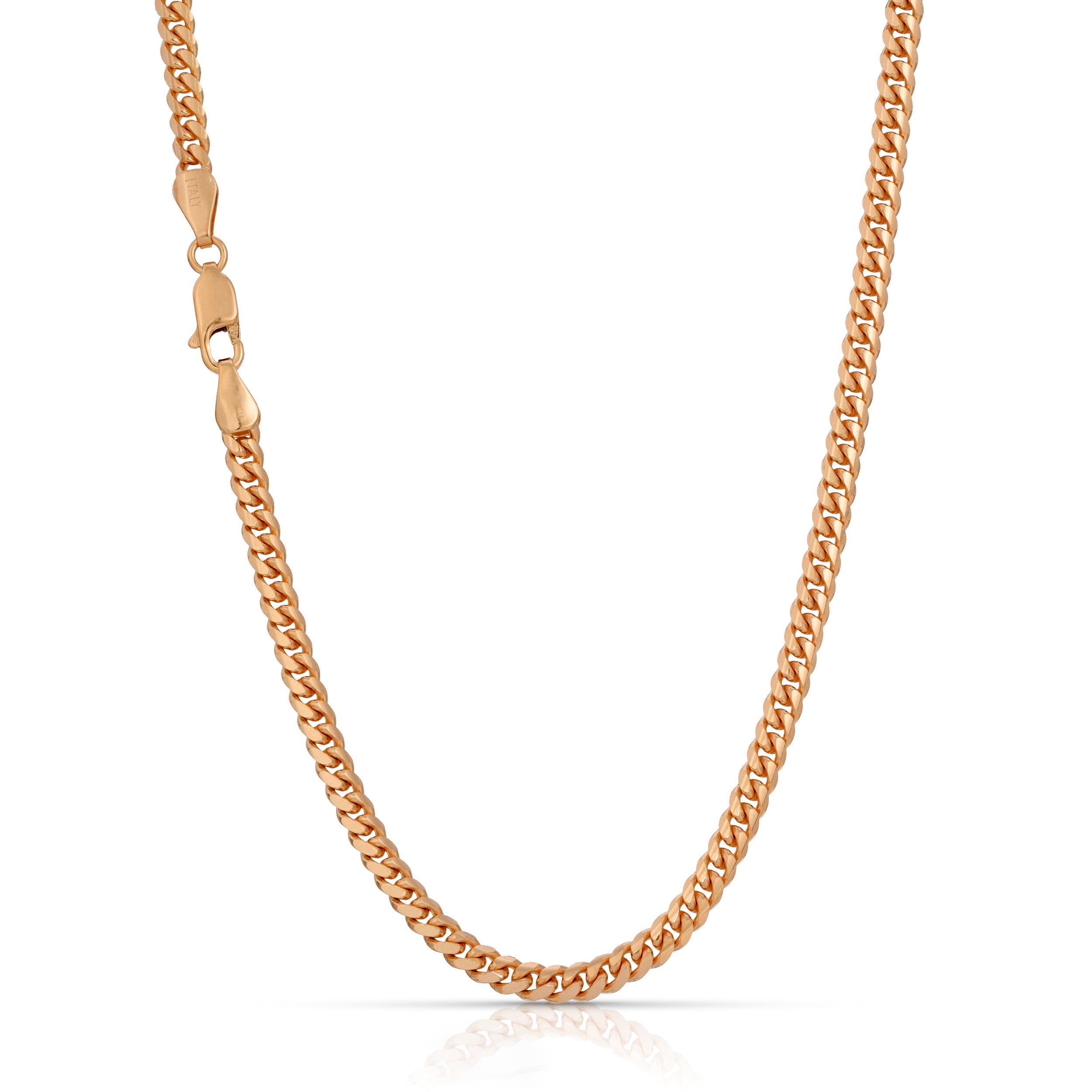 4.0MM Miami Cuban Chain - Saints Gold Co.