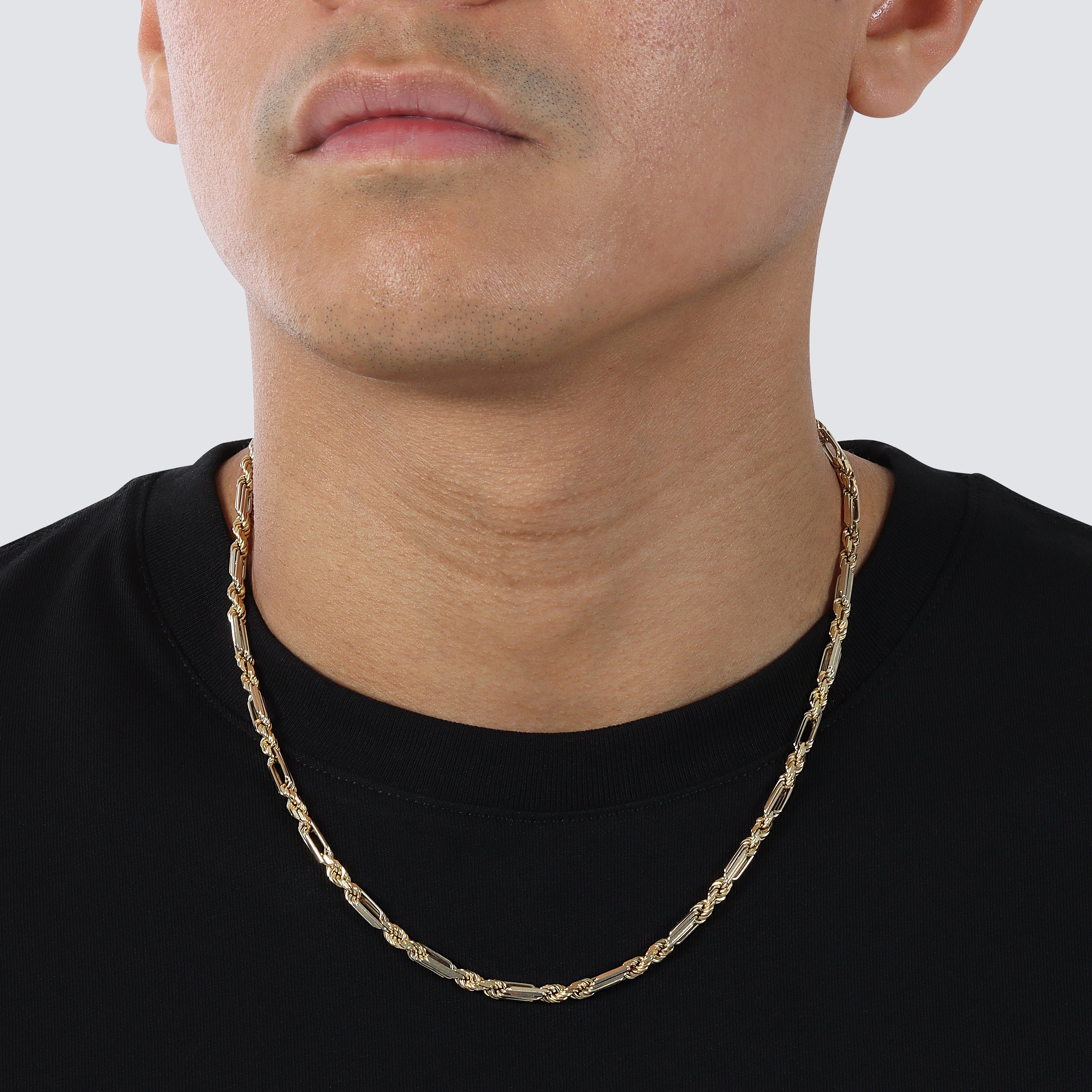 4.0MM Milano Chain Two Tone