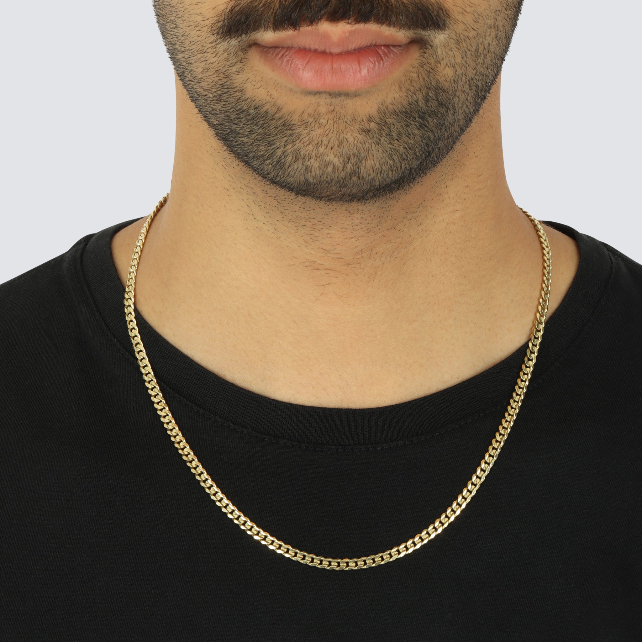 4.0MM Concave Curb Chain