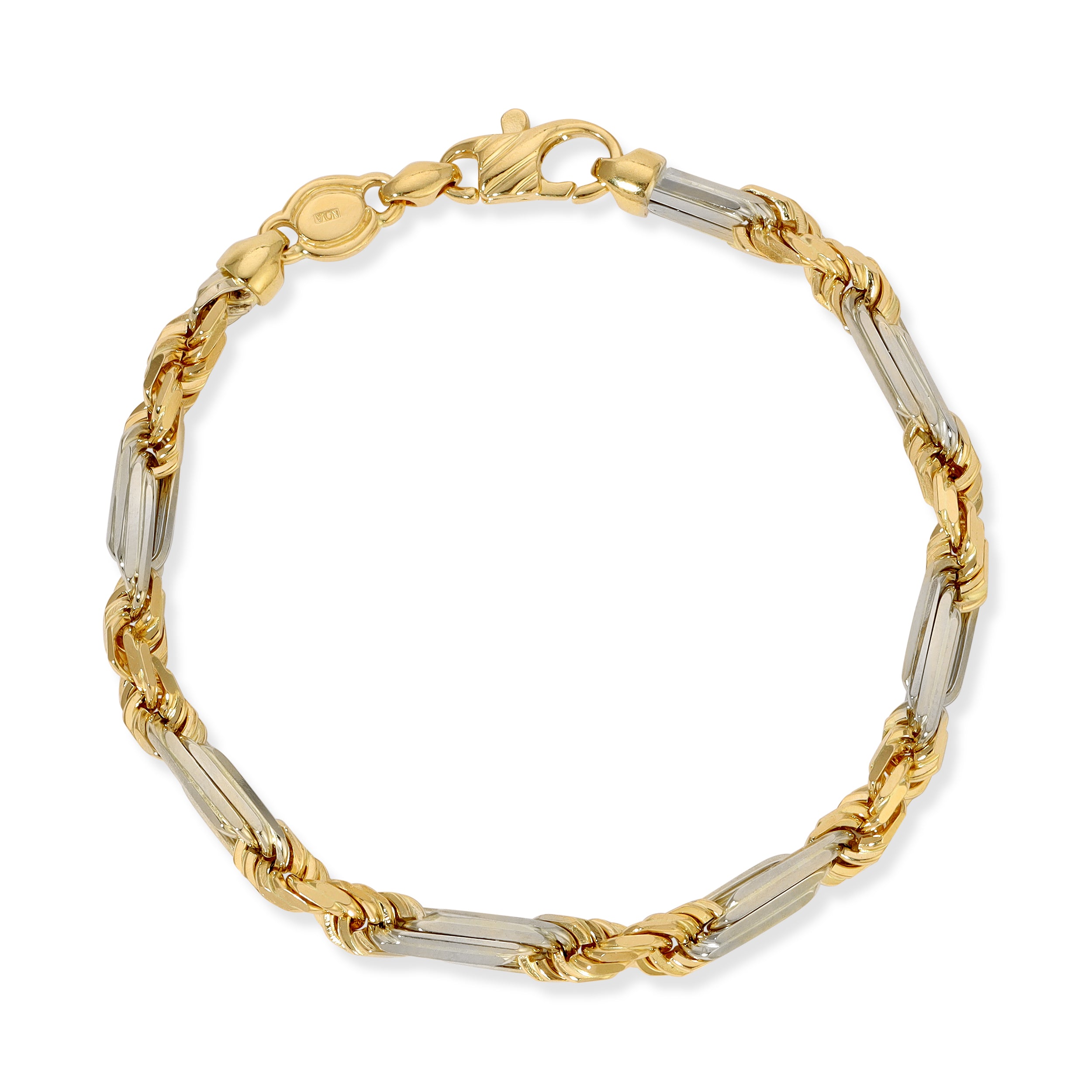 5.5MM Milano Bracelet Two Tone