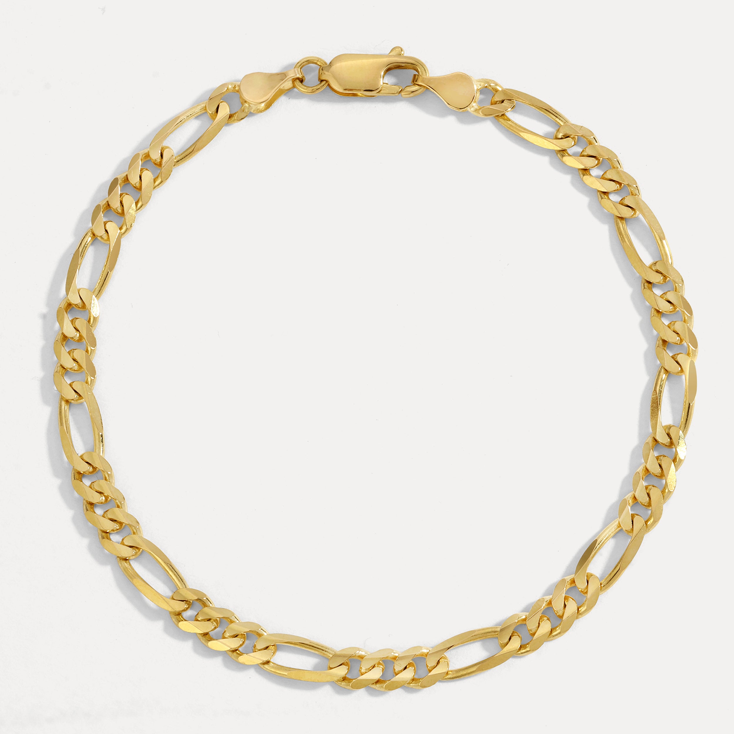 5.8MM Figaro Bracelet