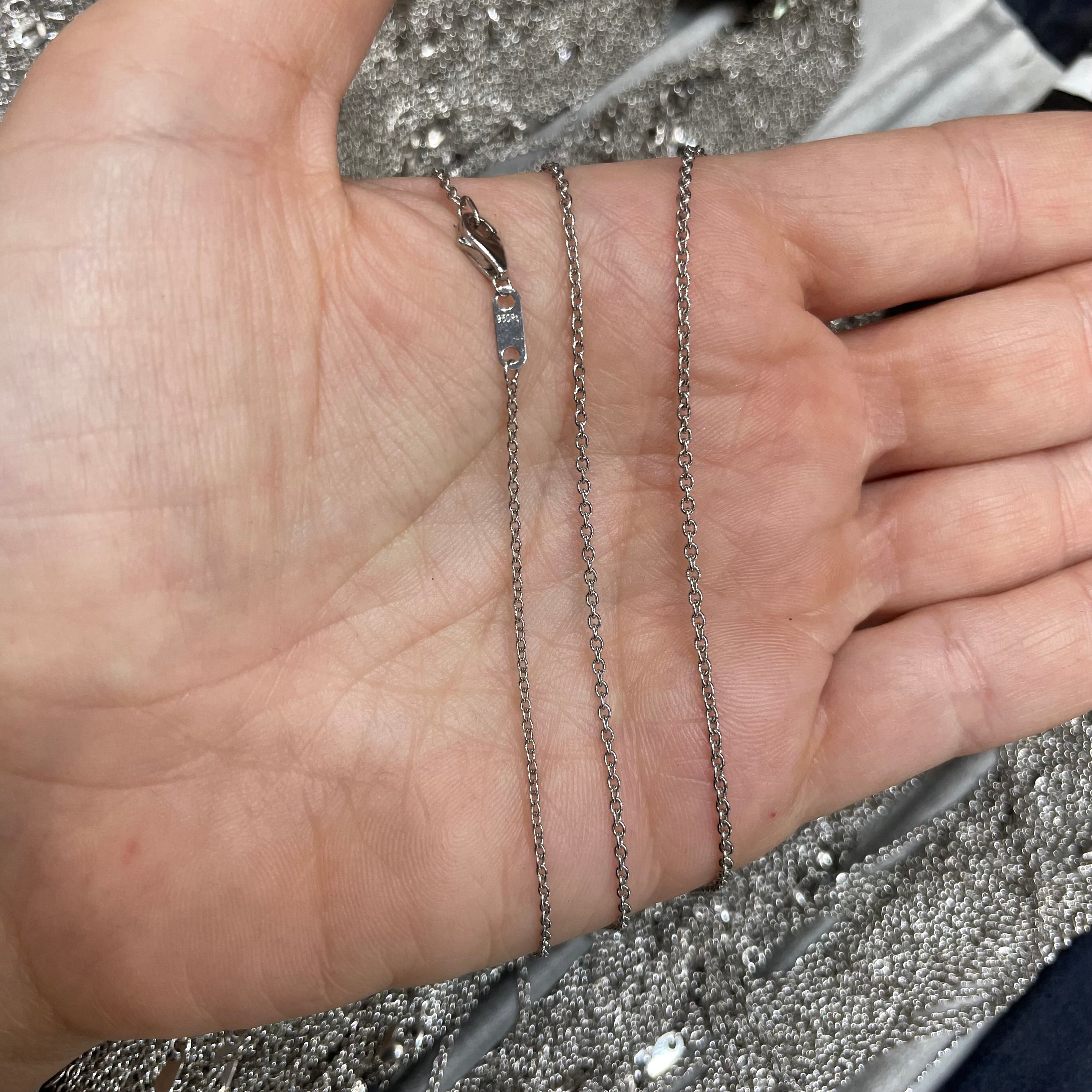 1.5MM Rolo Chain Japan (Platinum)