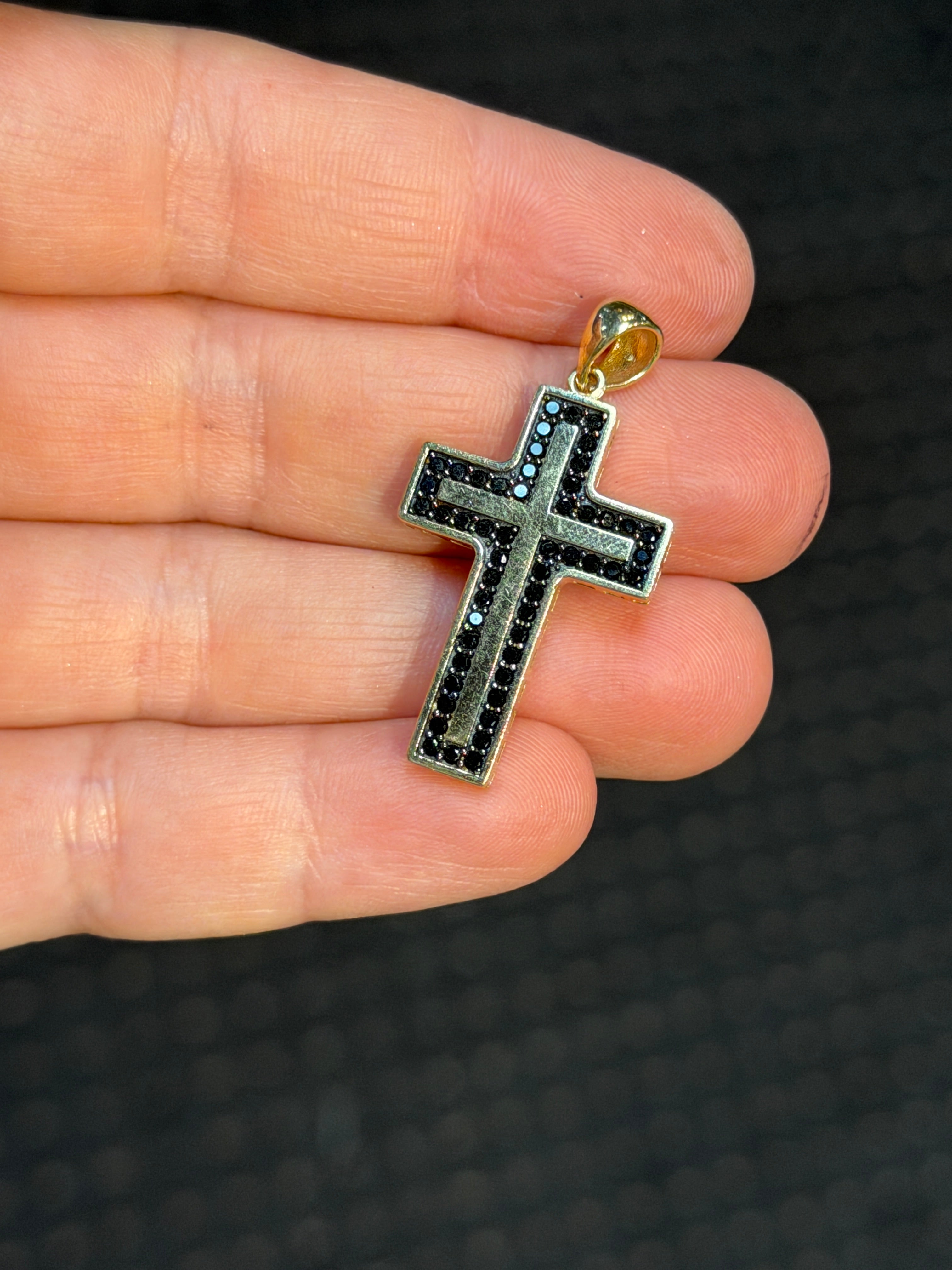 14K Decorative Cross