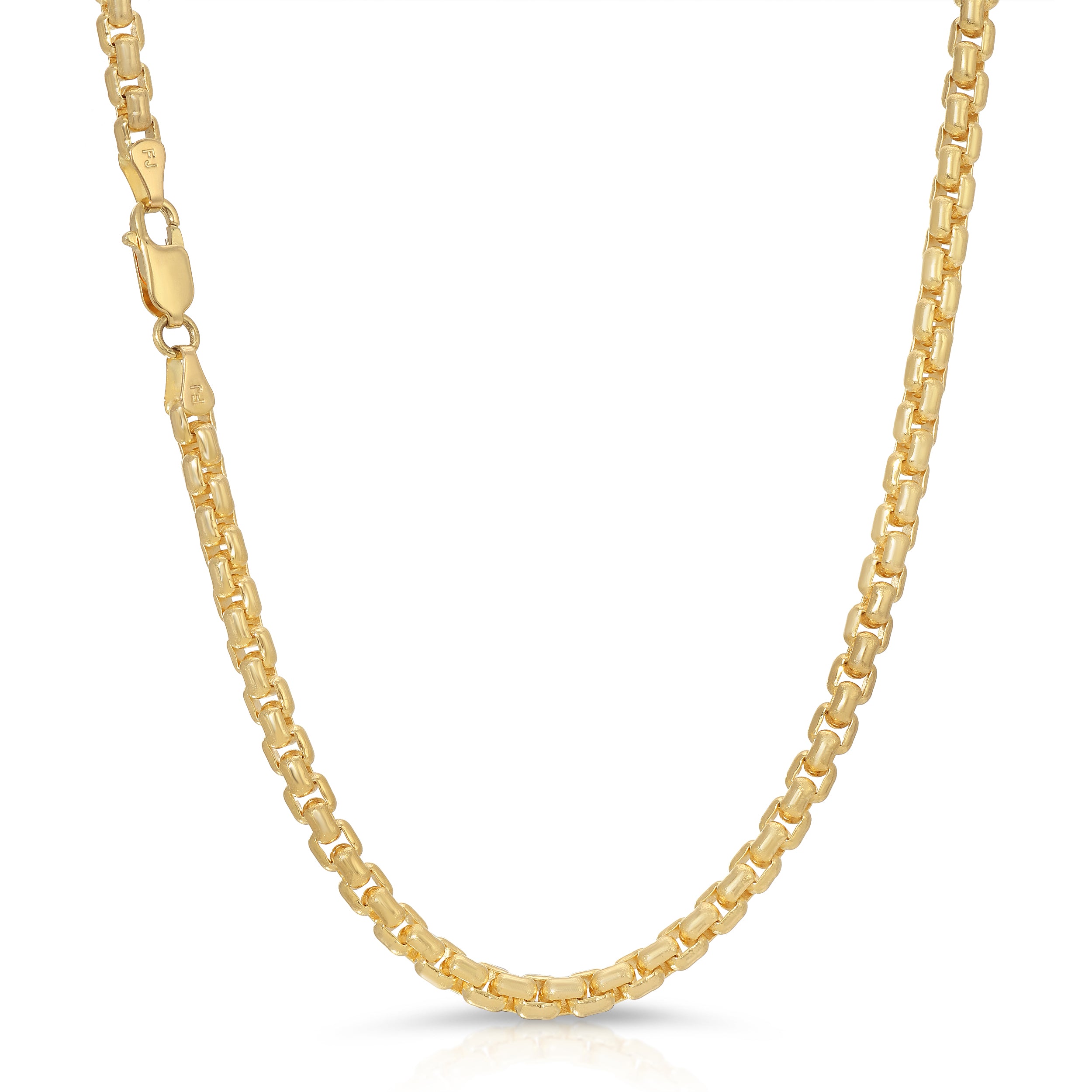 5.0MM Rounded Box Chain - Saints Gold Co.