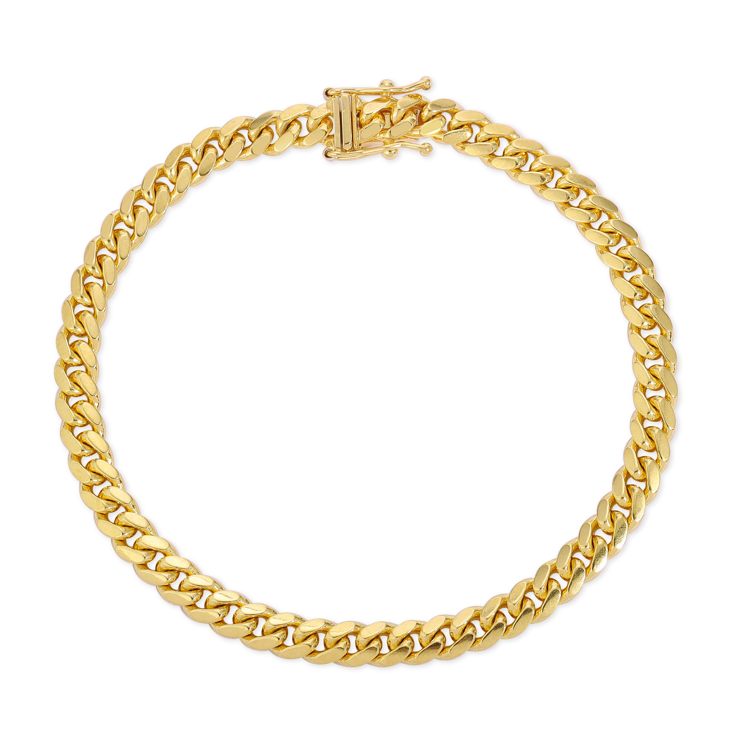 5.0MM Miami Cuban Bracelet - Saints Gold Co.