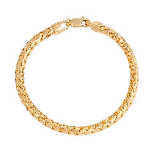 5.0MM Franco Bracelet (Diamond Cut) - Saints Gold Co.