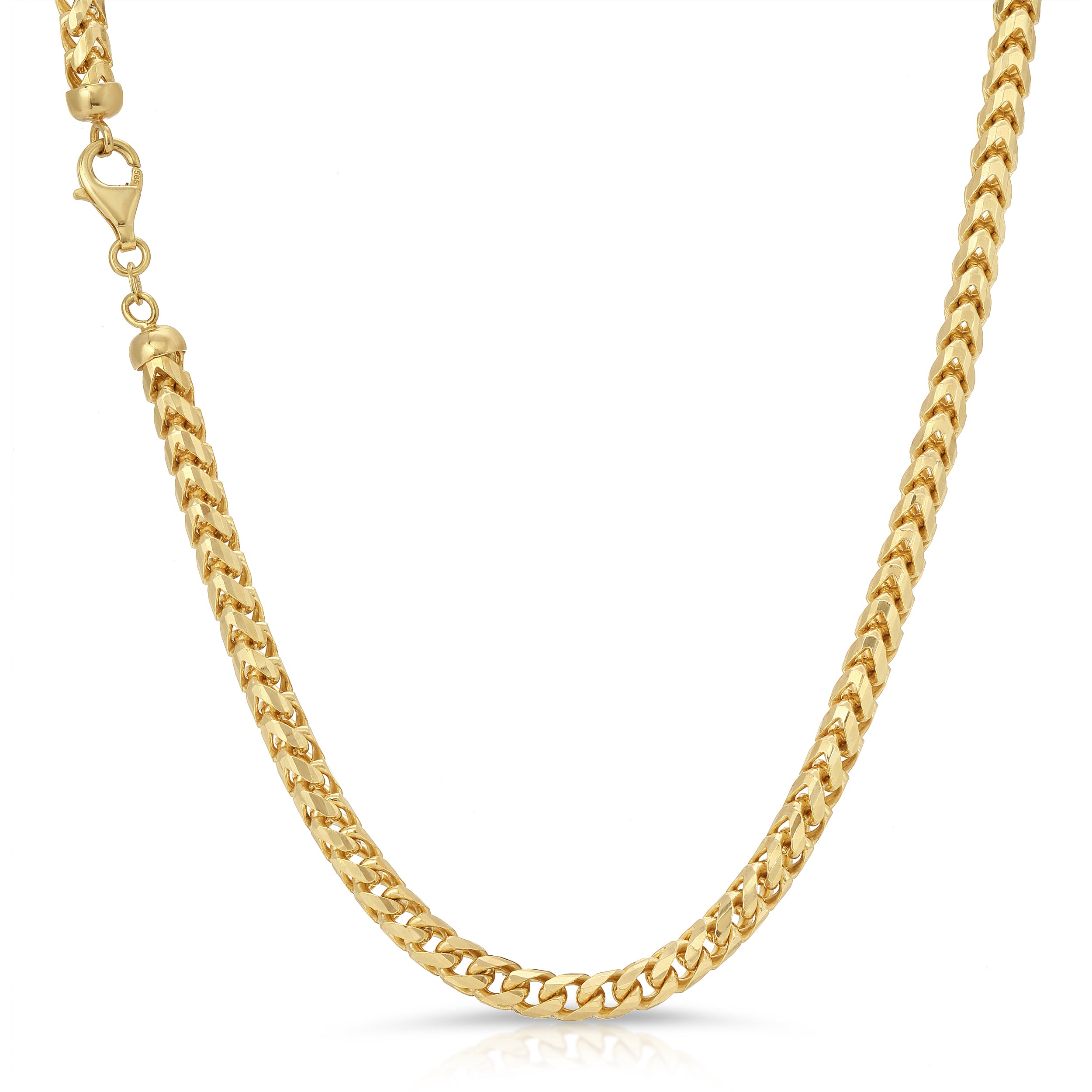 5.0MM Franco Chain (Diamond Cut) - Saints Gold Co.