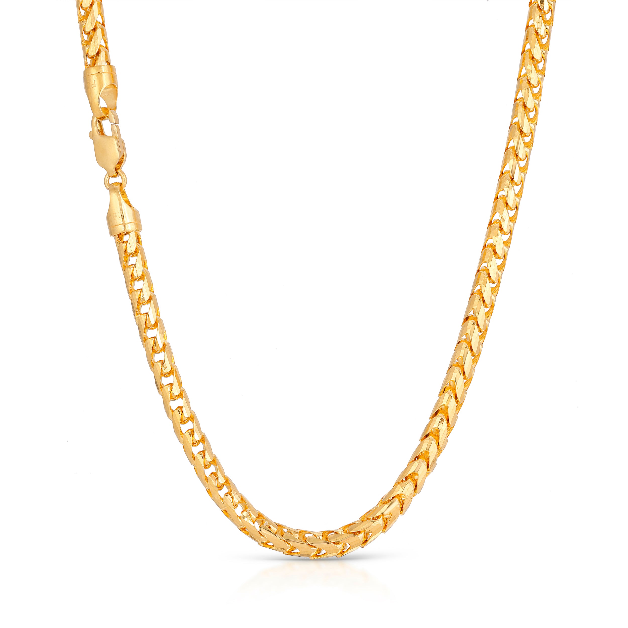 5.0MM Franco Chain (Diamond Cut) - Saints Gold Co.