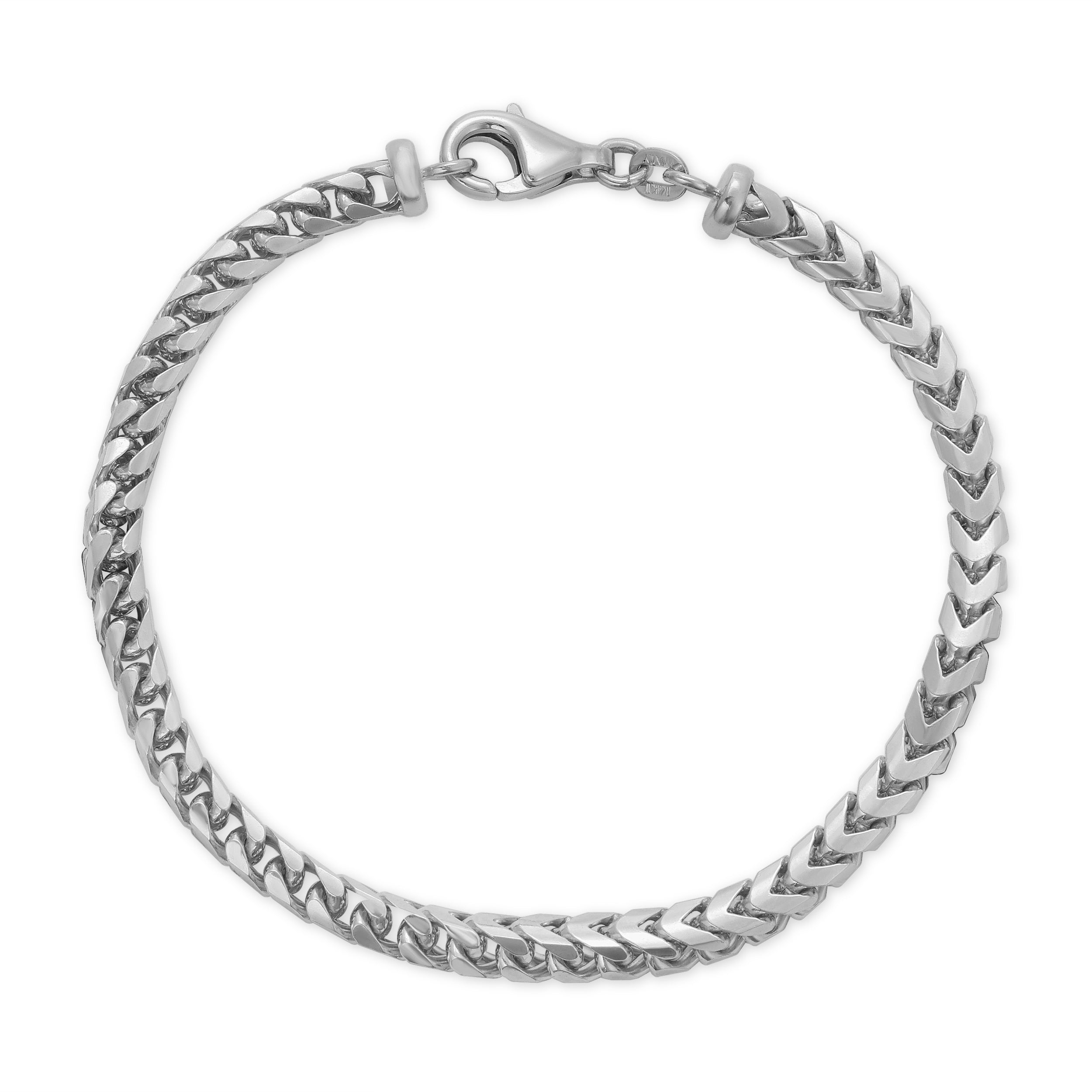5.0MM Franco Bracelet (Plain) - Saints Gold Co.