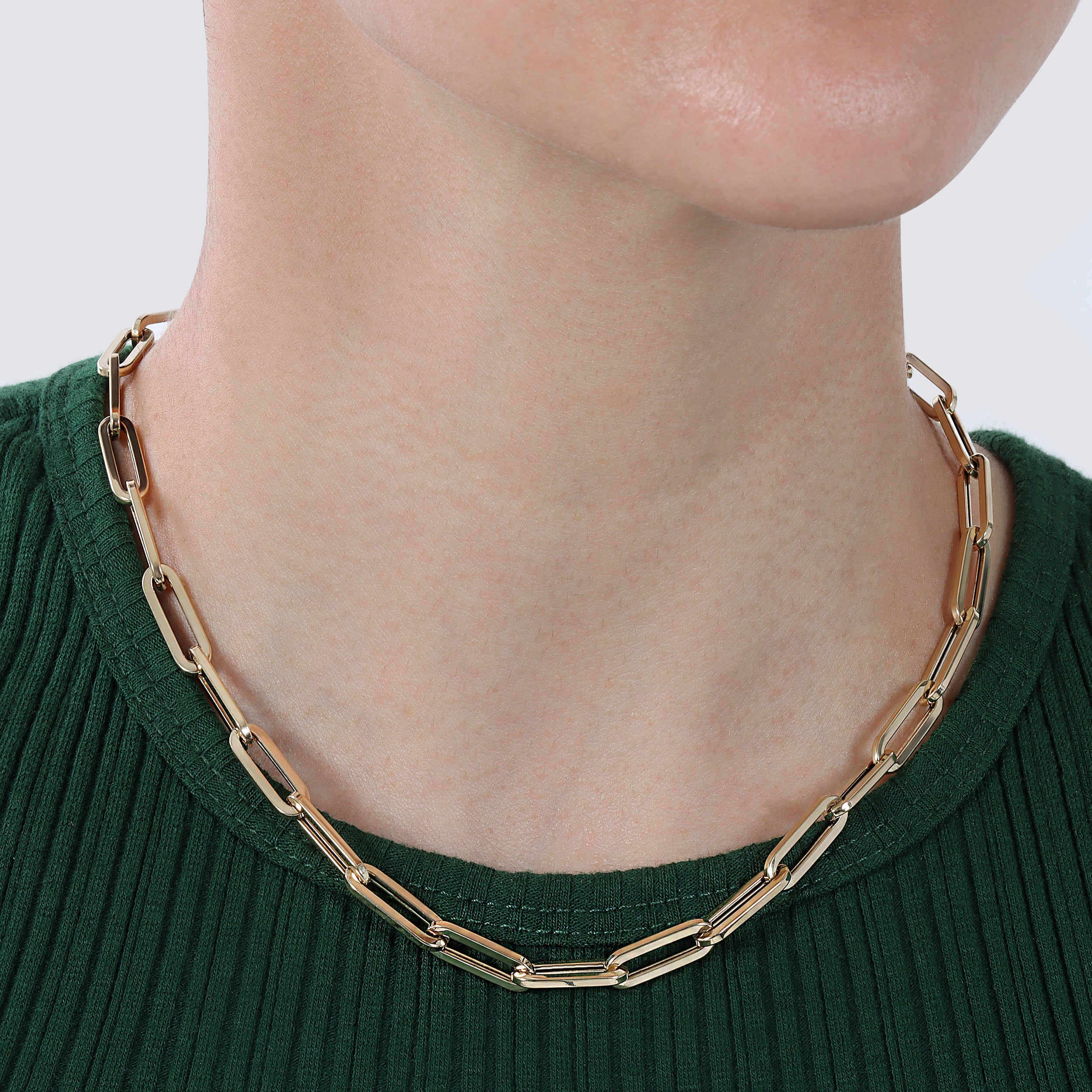 5.0MM Paperclip Chain (Hollow)