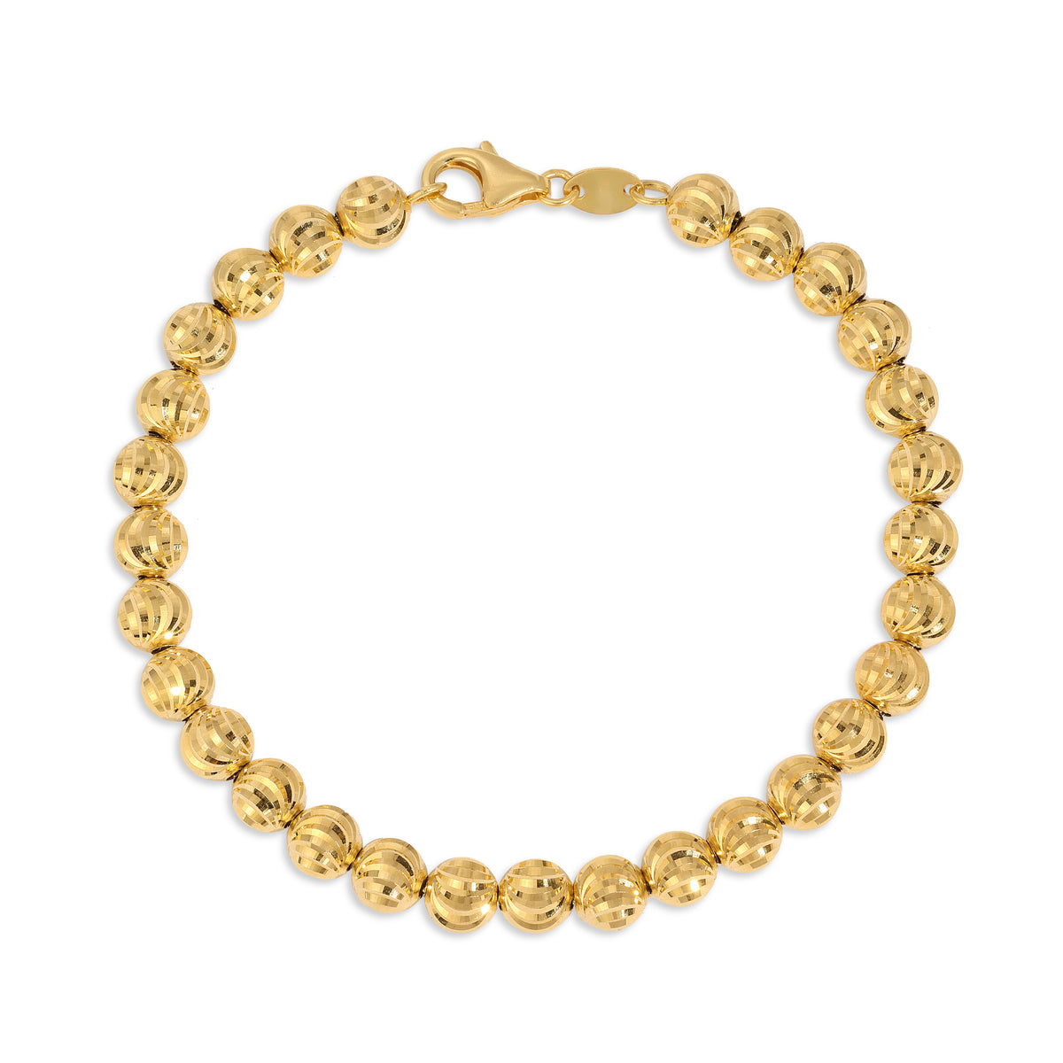 5.0MM Moonbead Bracelet - Saints Gold Co.
