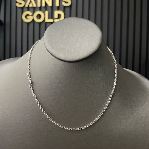 3.2MM Knife Edge Rolo Chain (Platinum 950)
