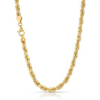 6.0MM Rope Chain (Diamond Cut) - Saints Gold Co.