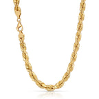 7.0MM Rope Chain (Diamond cut) - Saints Gold Co.