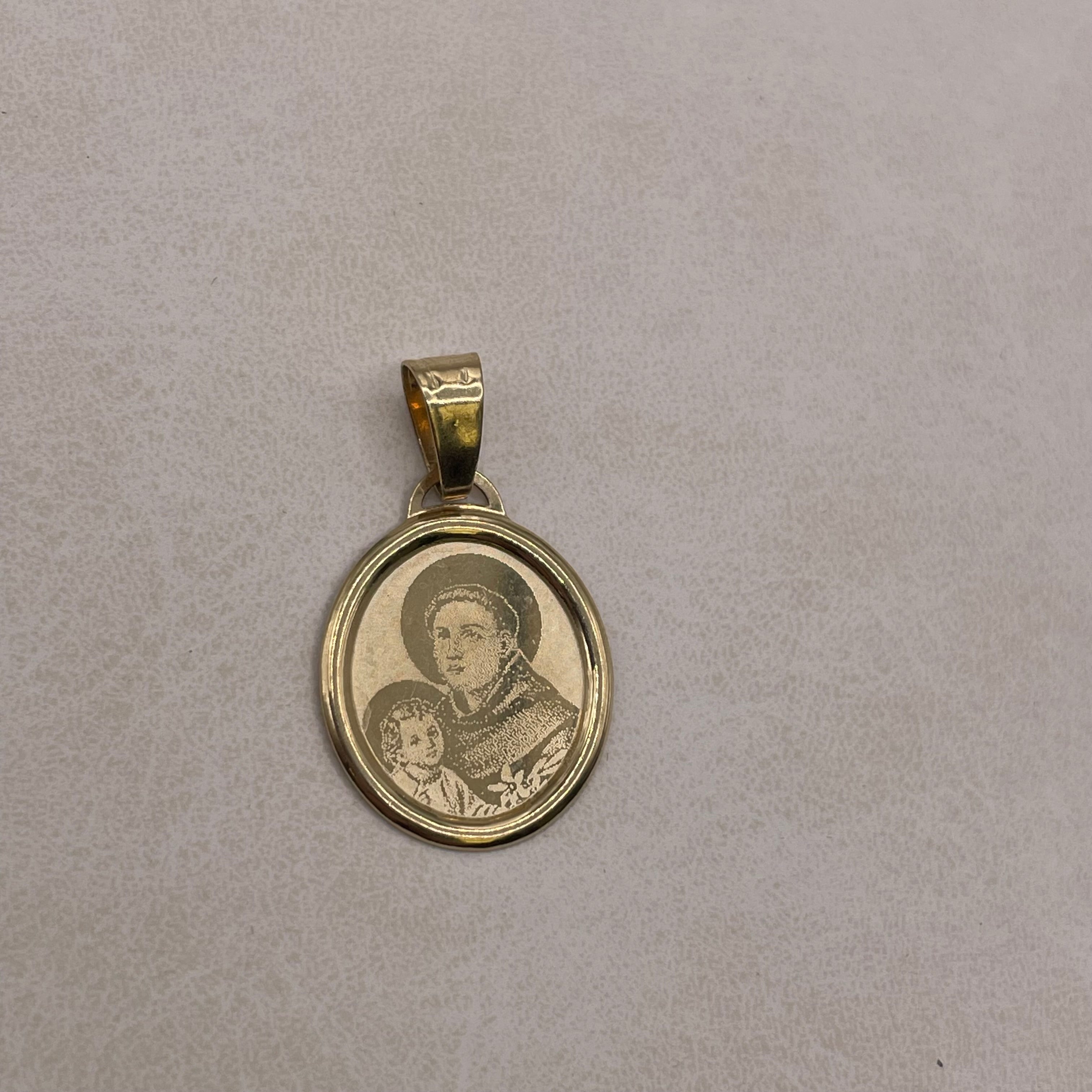 Vintage Religious Charm 14K - Saints Gold Co.