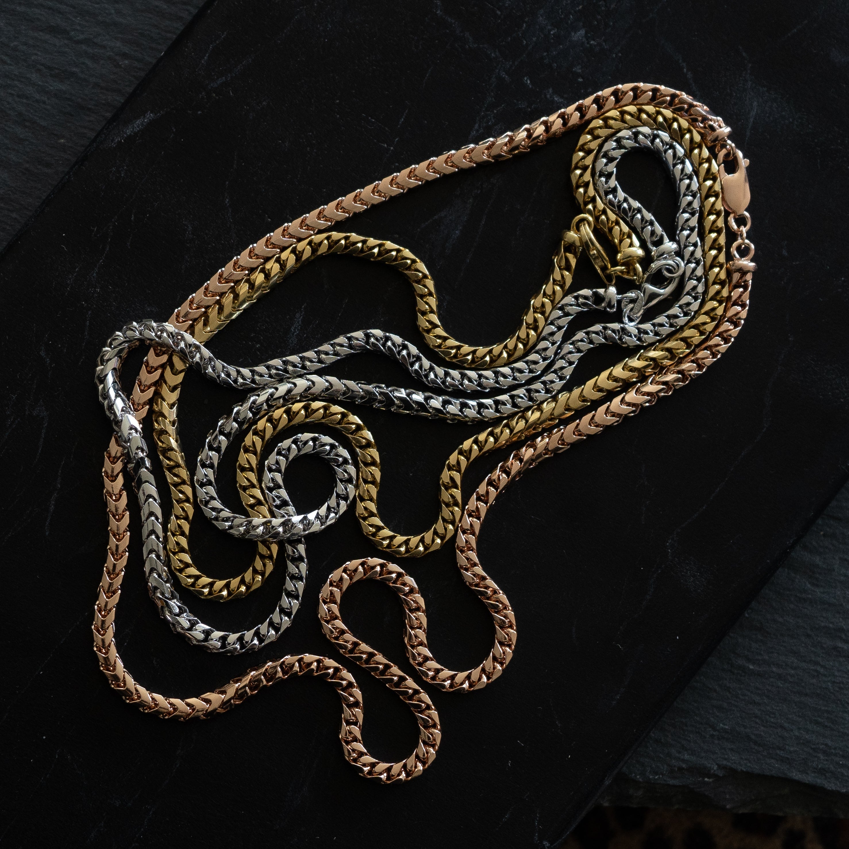 3.0MM Franco Chain (Plain) - Saints Gold Co.