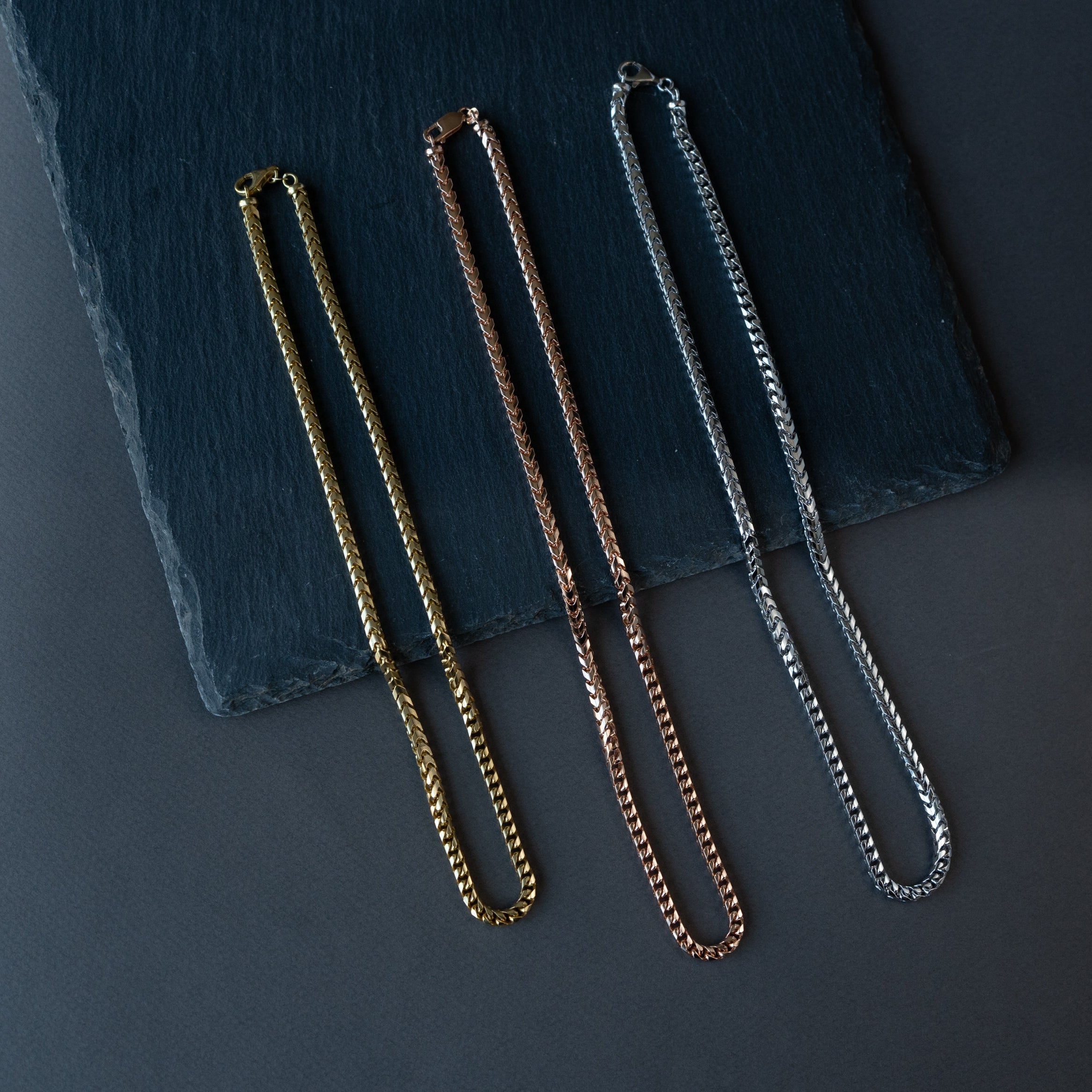 3.0MM Franco Chain (Plain) - Saints Gold Co.