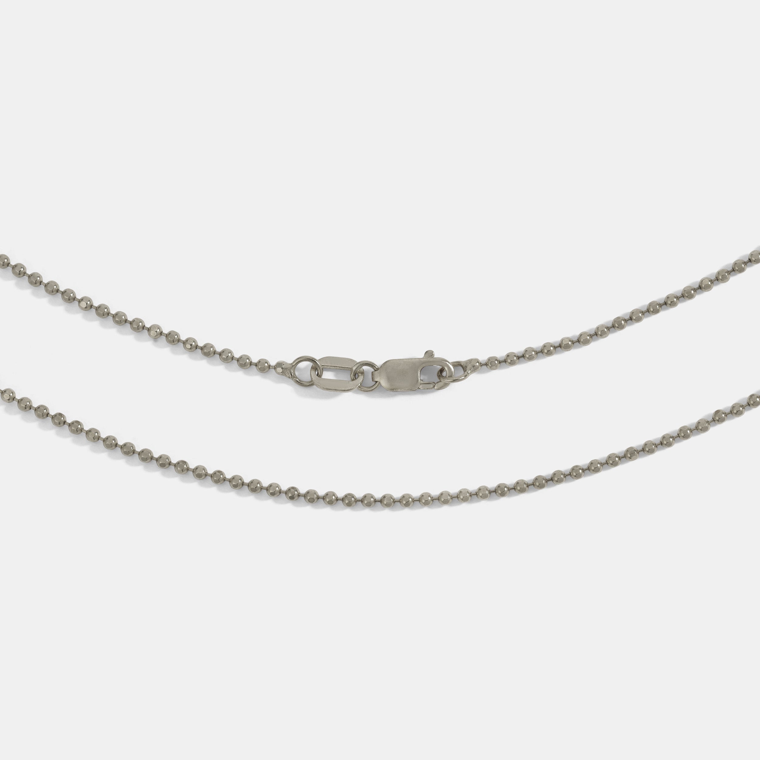 1.2MM Ball Chain (Diamond Cut) - Saints Gold Co.
