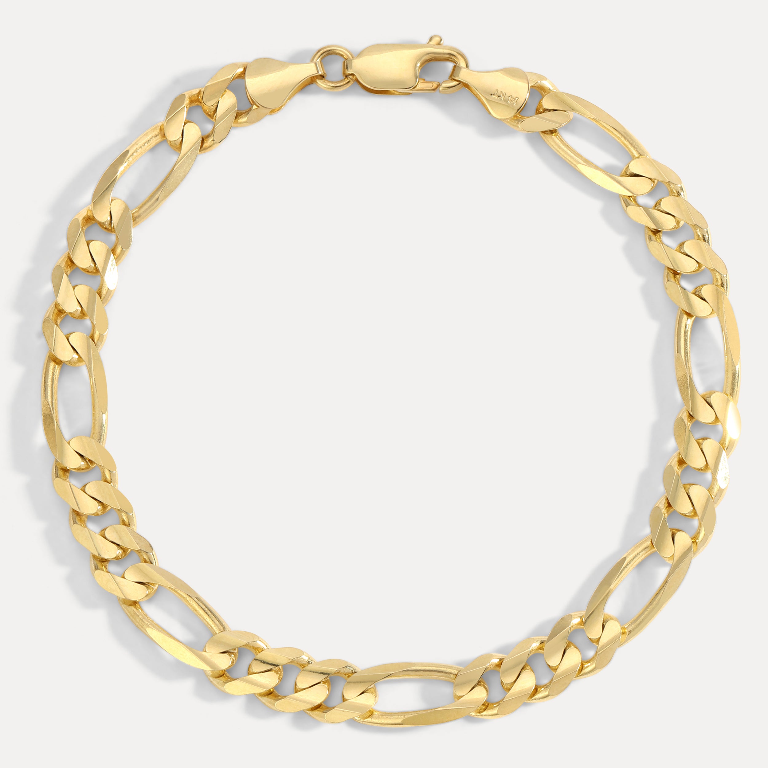 11.6MM Figaro Bracelet