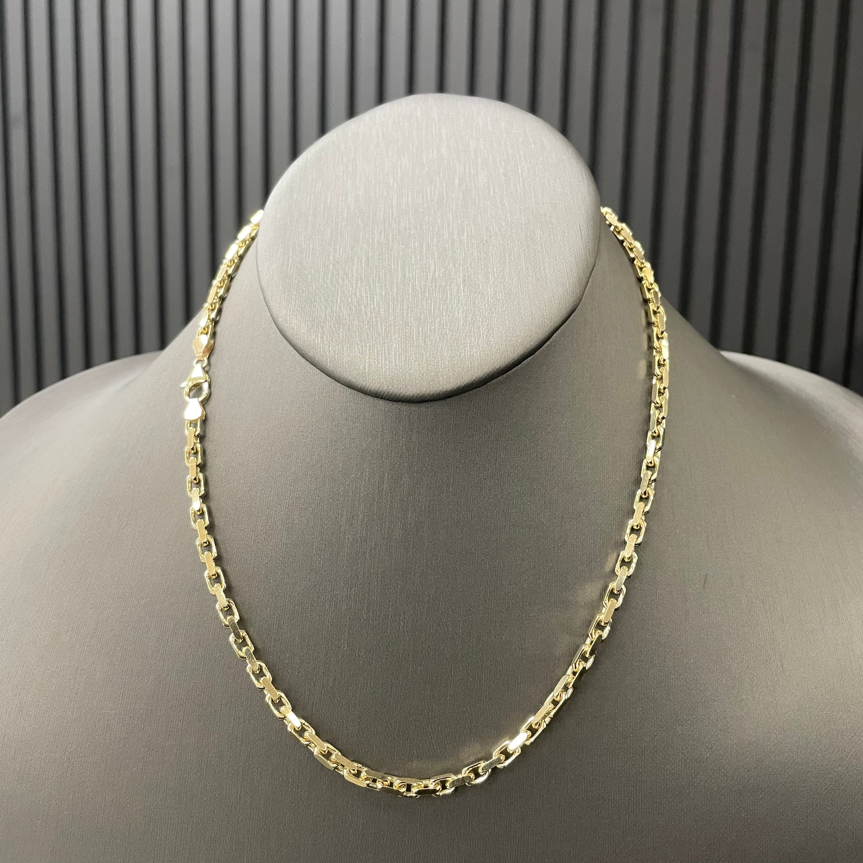 4.0MM New Power Link Chain - Saints Gold Co.