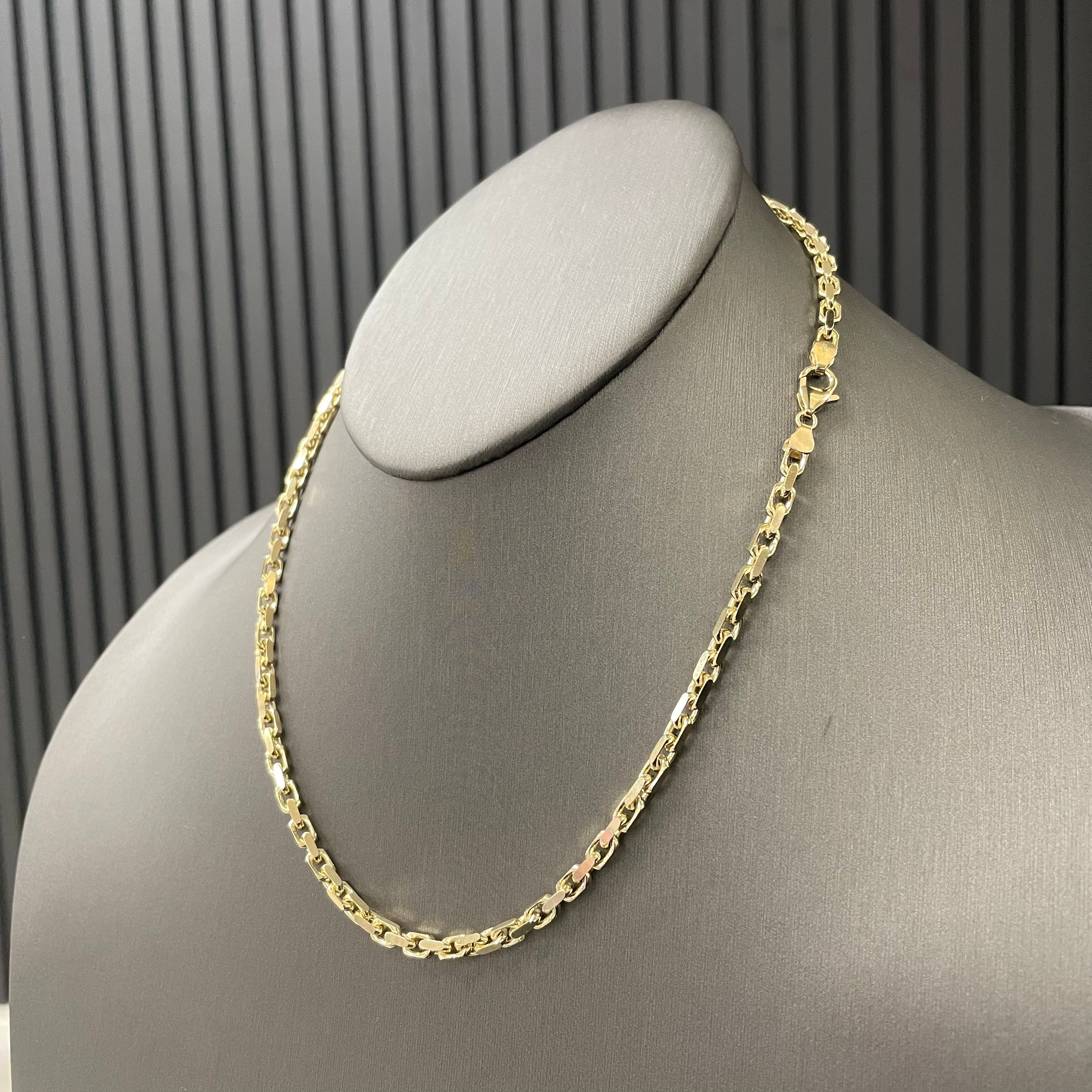 4.0MM New Power Link Chain - Saints Gold Co.