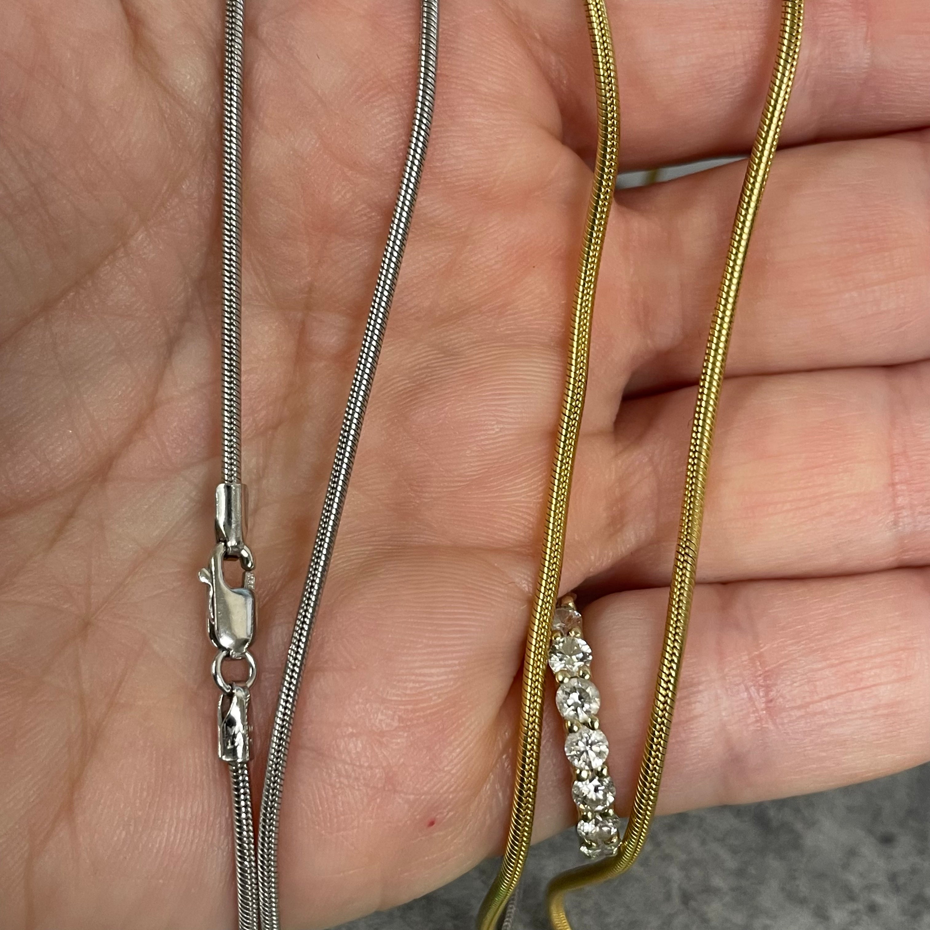 1.5MM Snake Chain 20” 11g 14k (final sale)