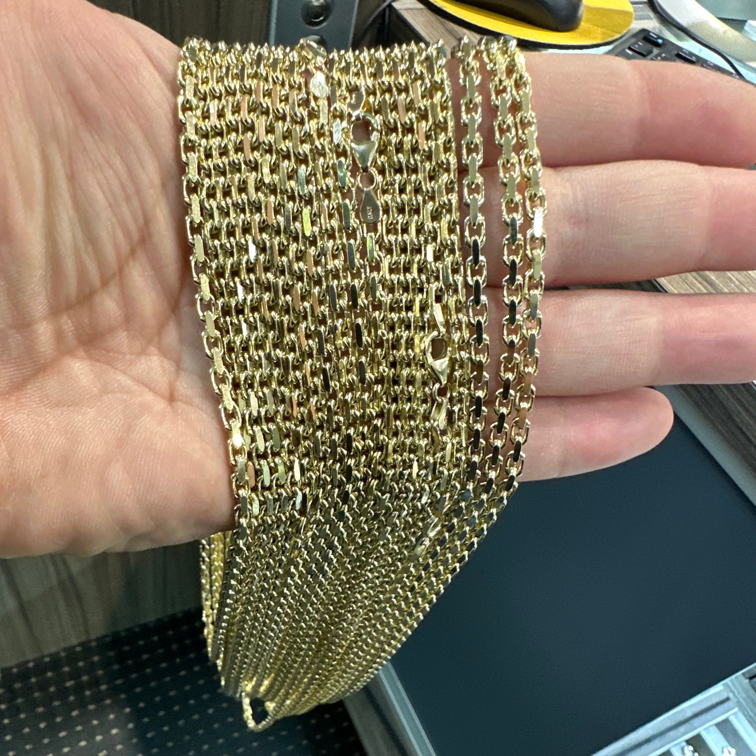 3.0MM New Power Link Chain - Saints Gold Co.